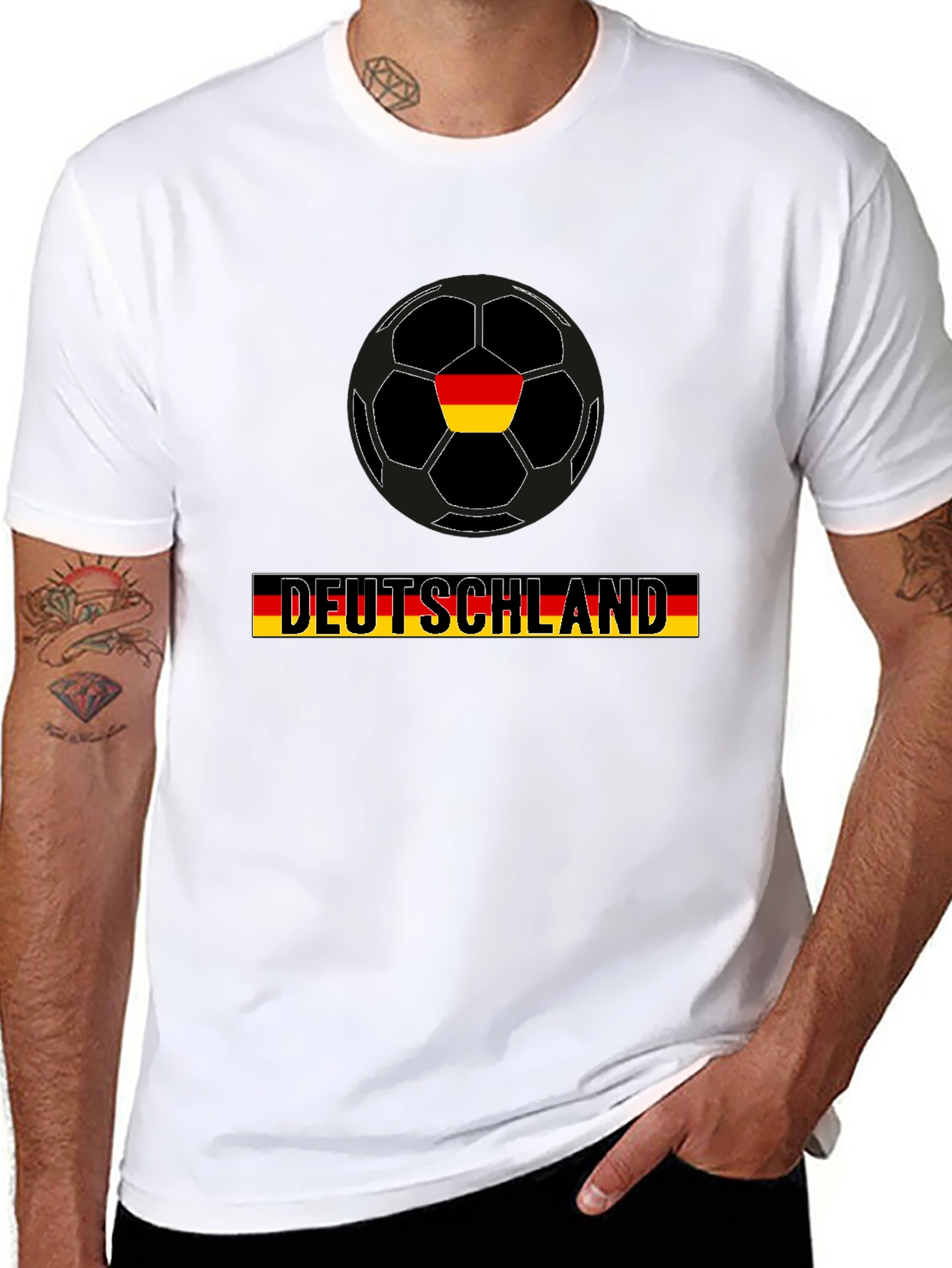 Deutschland Soccer T-Shirt - German Pride Tee
