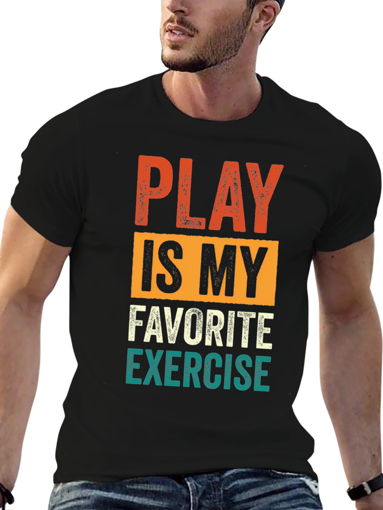 Play is My Favorite Exercise Graphic Tee