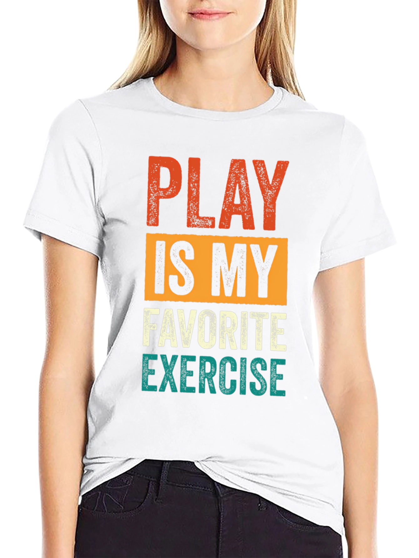 Play is My Favorite Exercise Graphic Tee