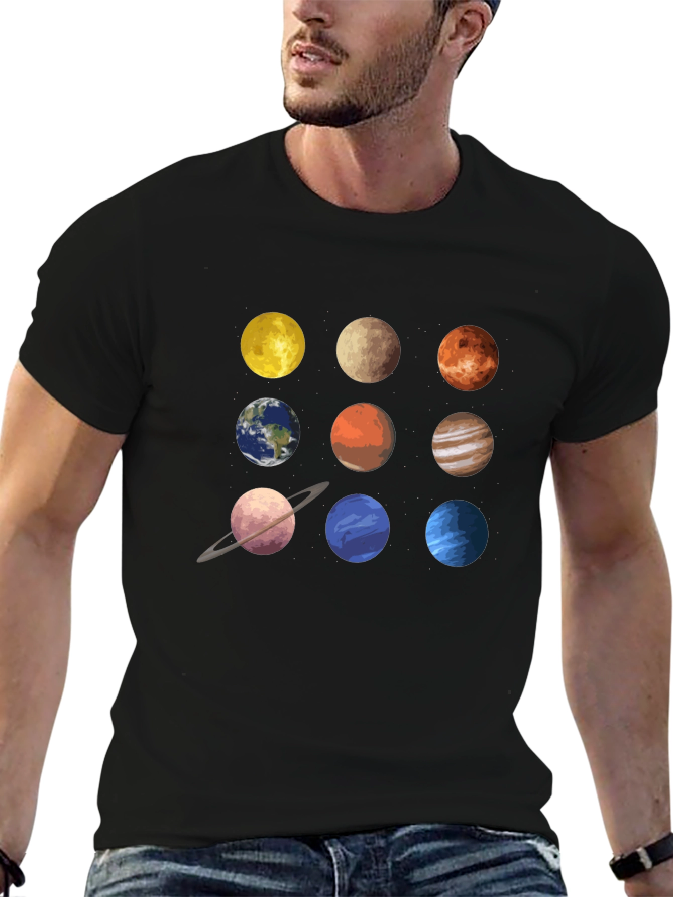 Planets T-Shirt - Space Graphic Tee