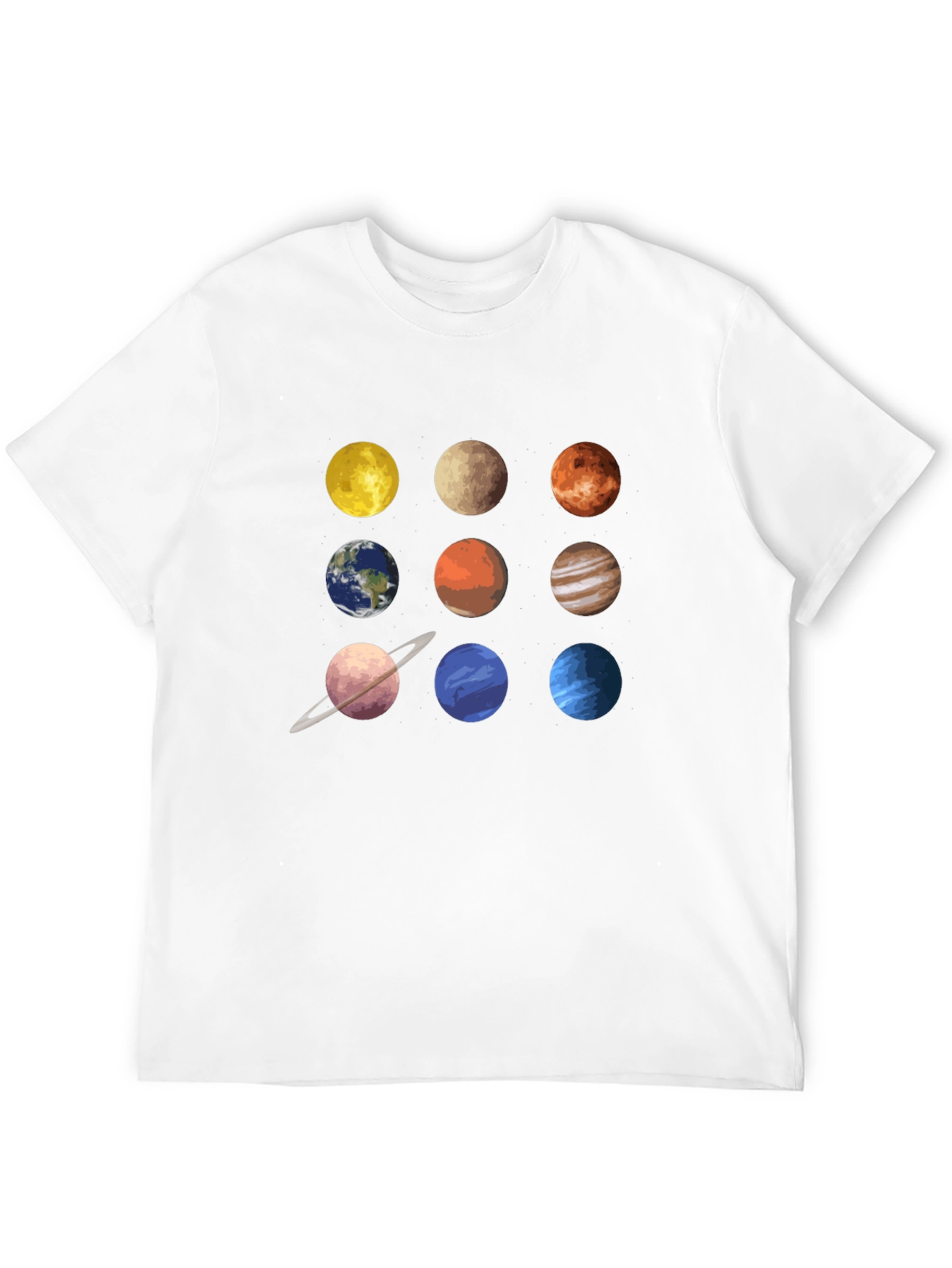 Planets T-Shirt - Space Graphic Tee
