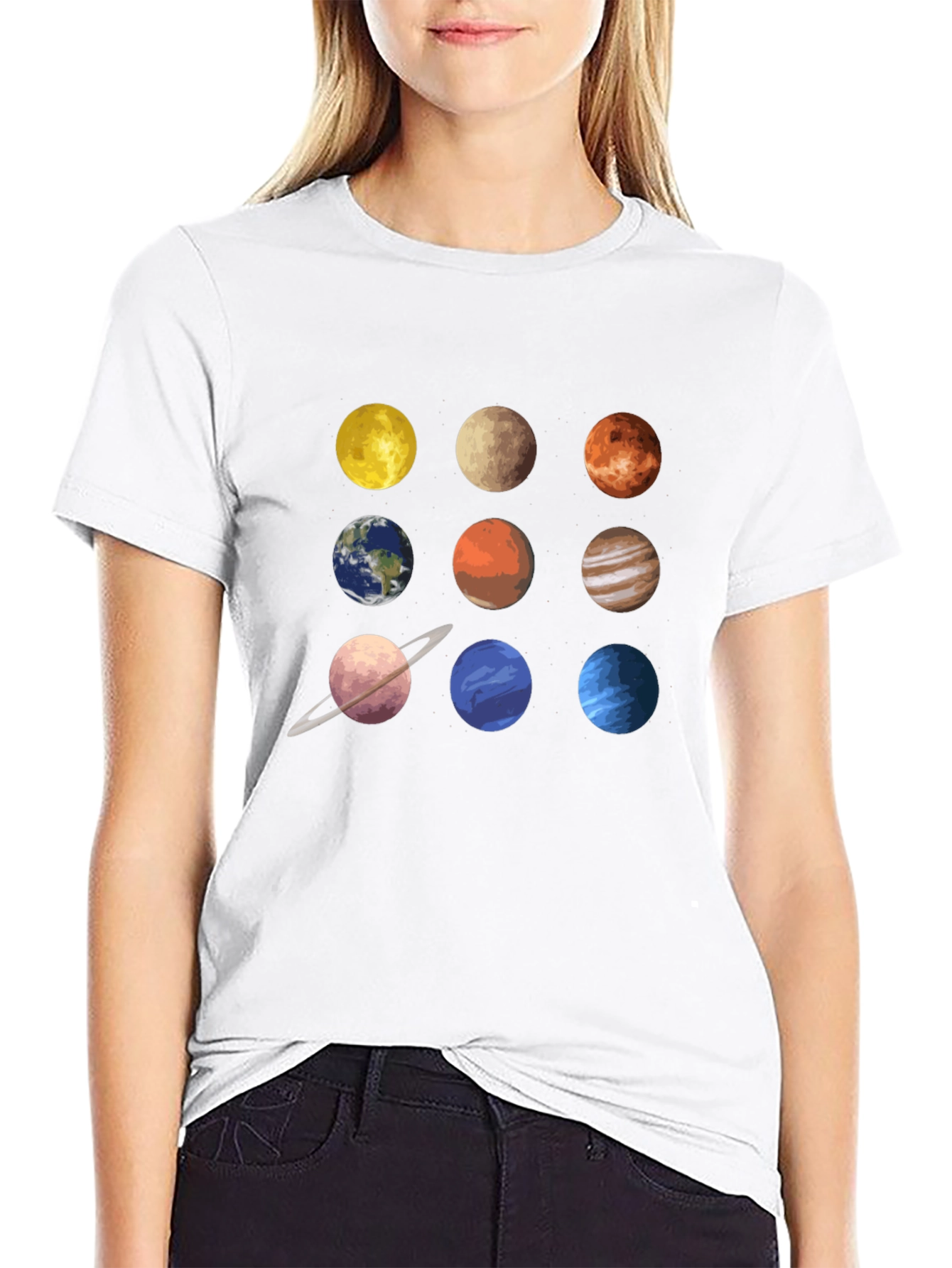 Planets T-Shirt - Space Graphic Tee