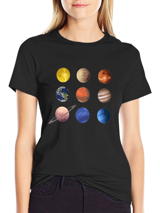 Planets T-Shirt - Space Graphic Tee