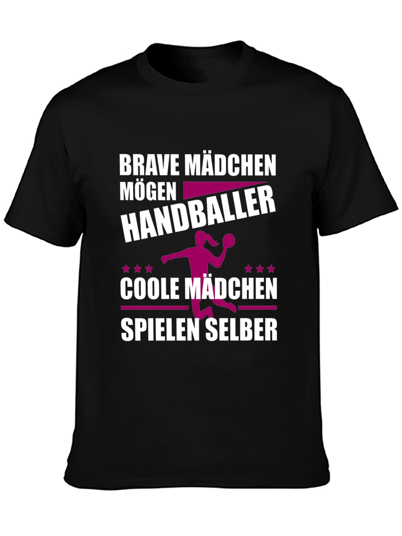 Brave Madchen Handball Graphic Tee