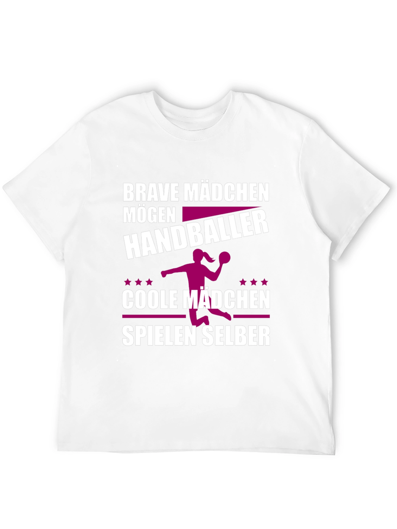 Brave Madchen Handball Graphic Tee