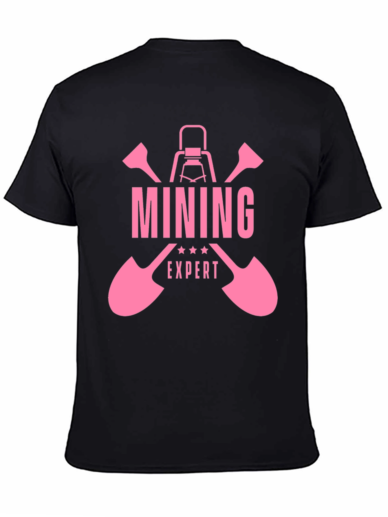 Mining Expert Graphic Tee - Black
