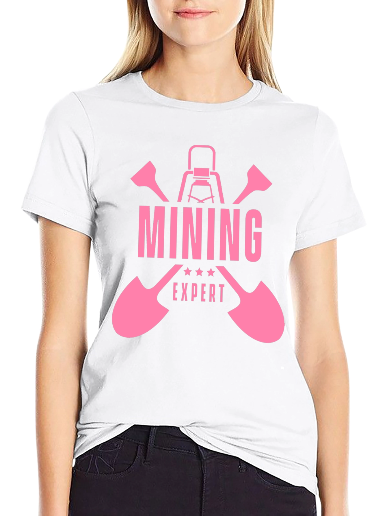 Mining Expert Graphic Tee - Black