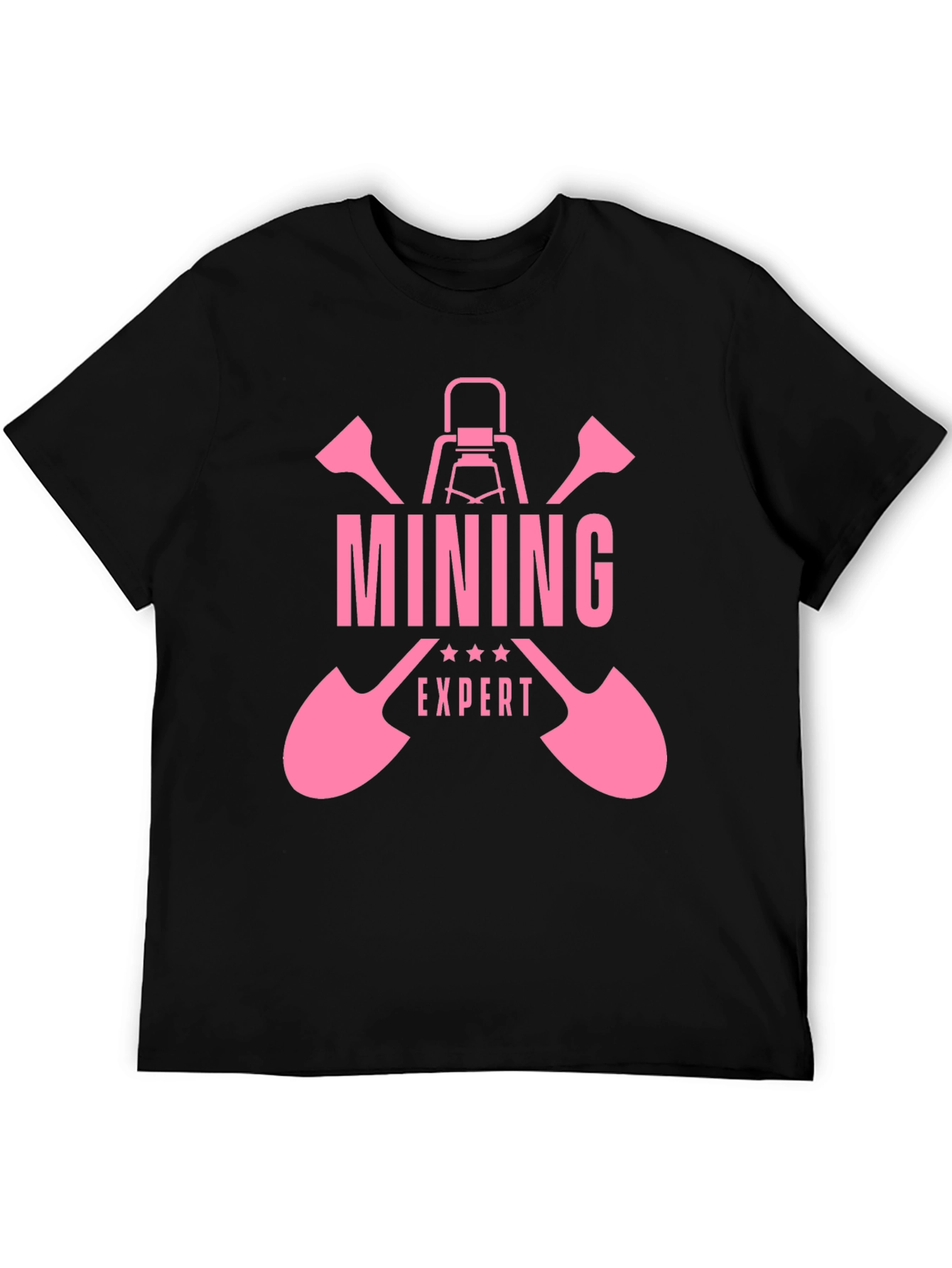 Mining Expert Graphic Tee - Black