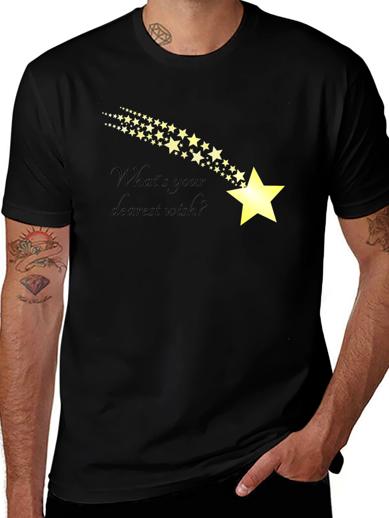 Dearest Wish Shooting Star Graphic Tee