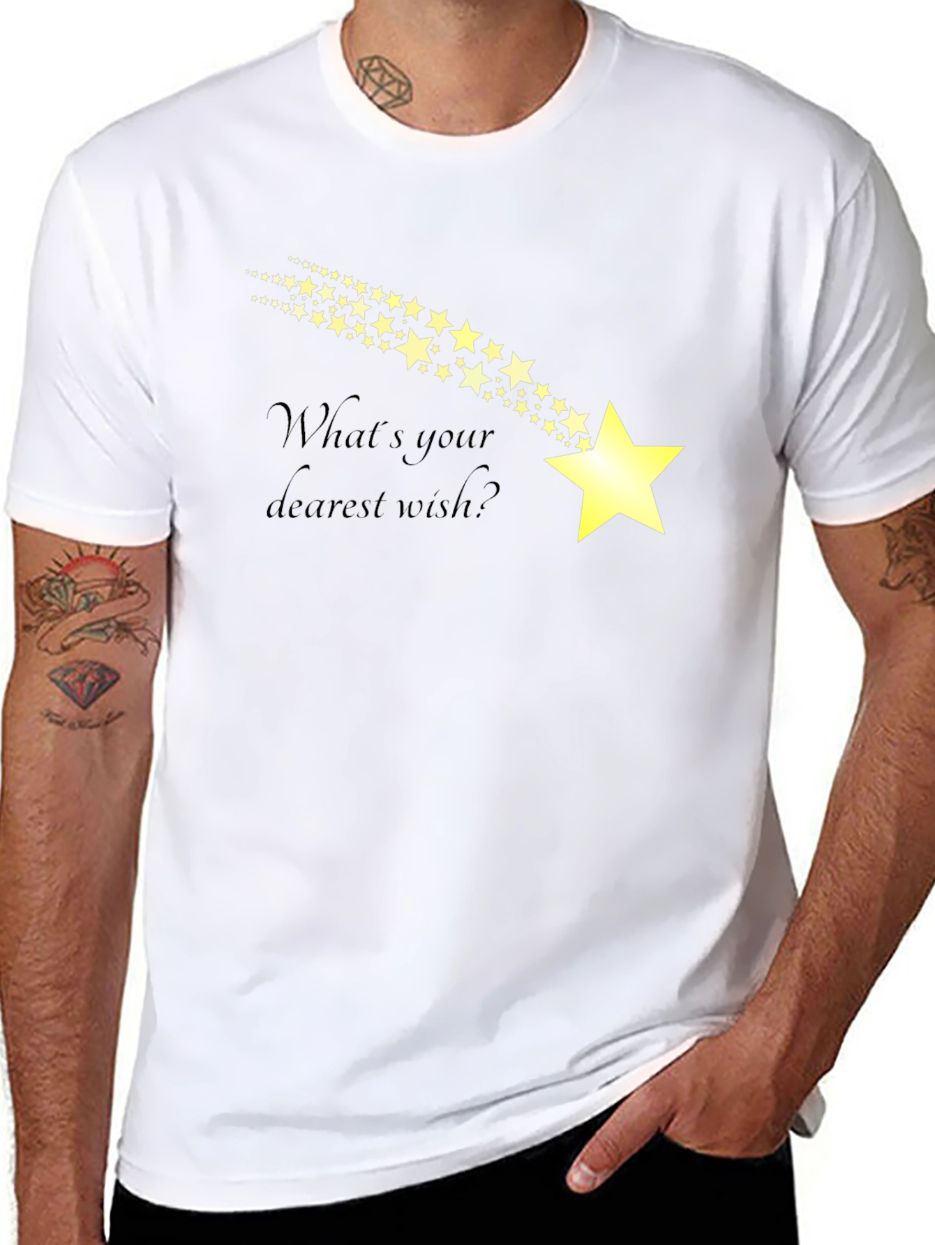 Dearest Wish Shooting Star Graphic Tee