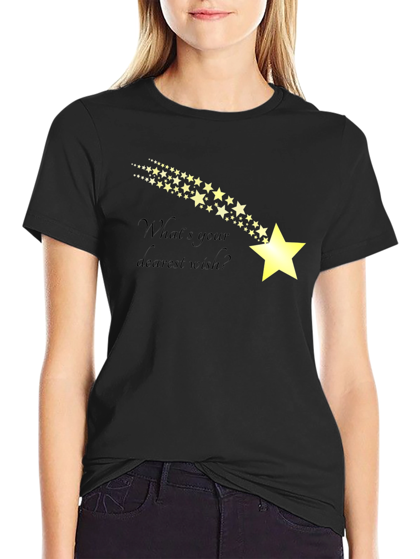 Dearest Wish Shooting Star Graphic Tee
