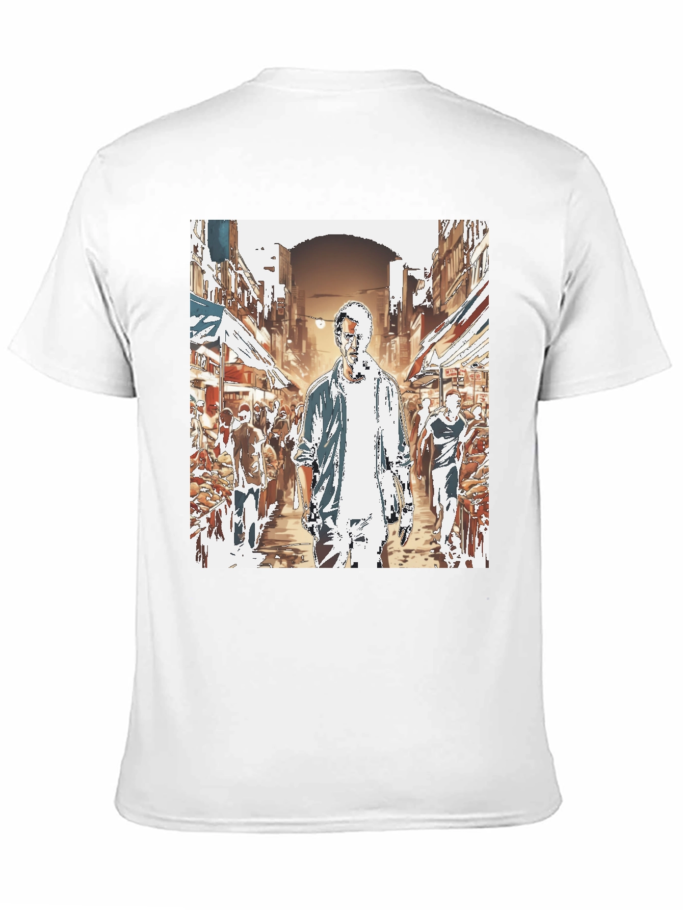 Urban Street Scene T-Shirt