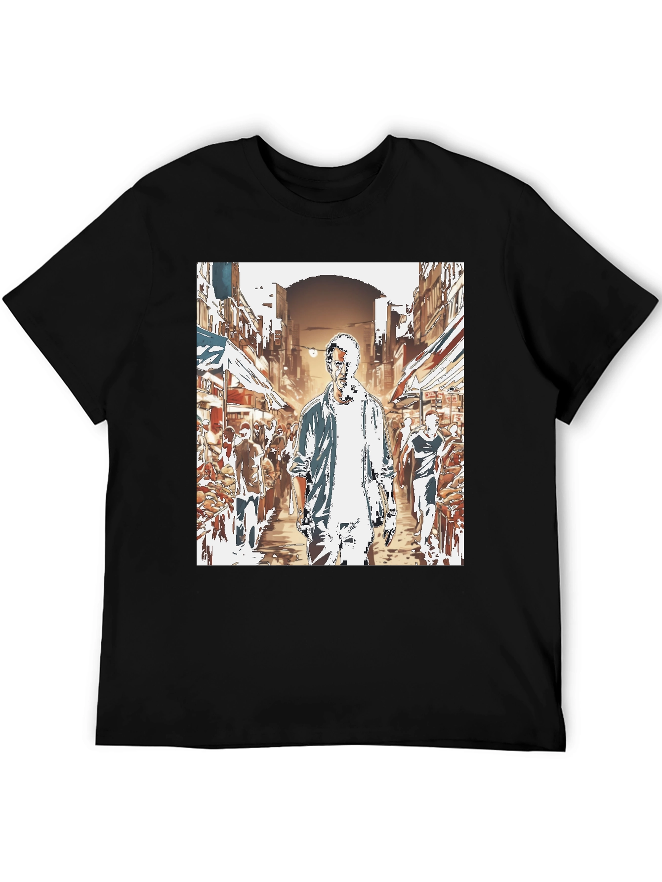 Urban Street Scene T-Shirt