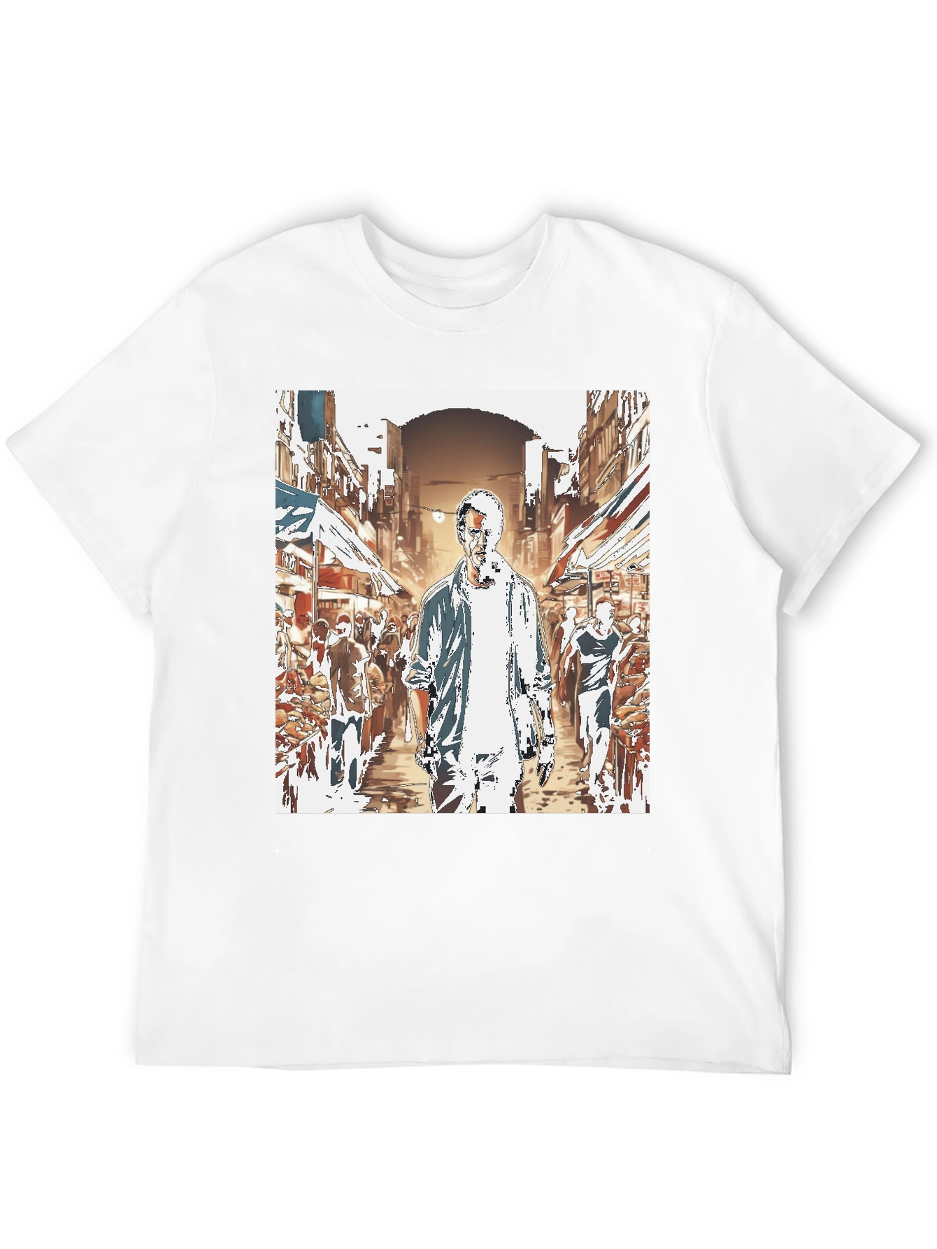 Urban Street Scene T-Shirt