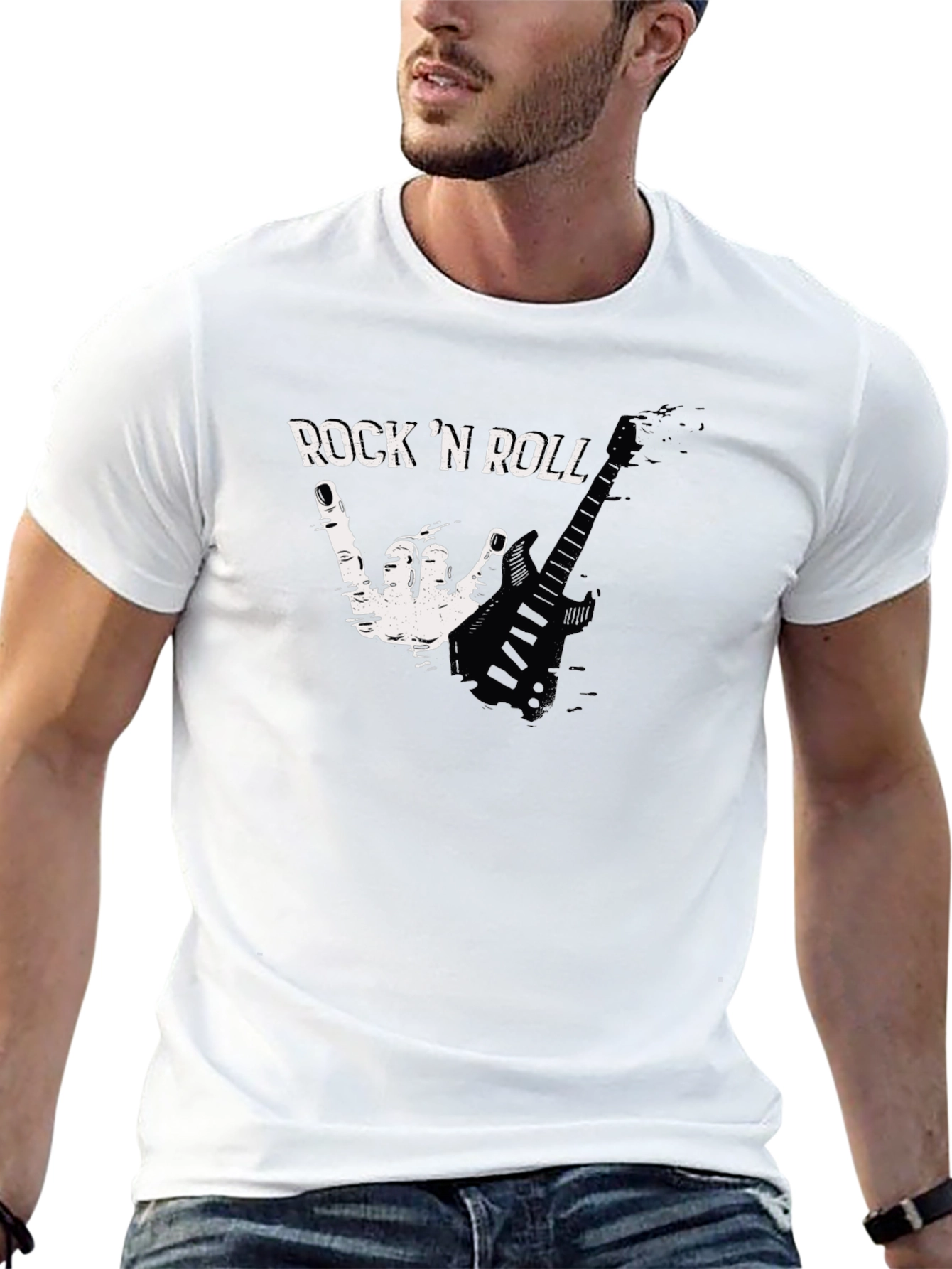 Rock N Roll Graphic T-Shirt