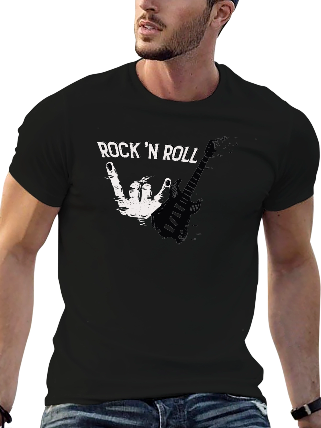 Rock N Roll Graphic T-Shirt