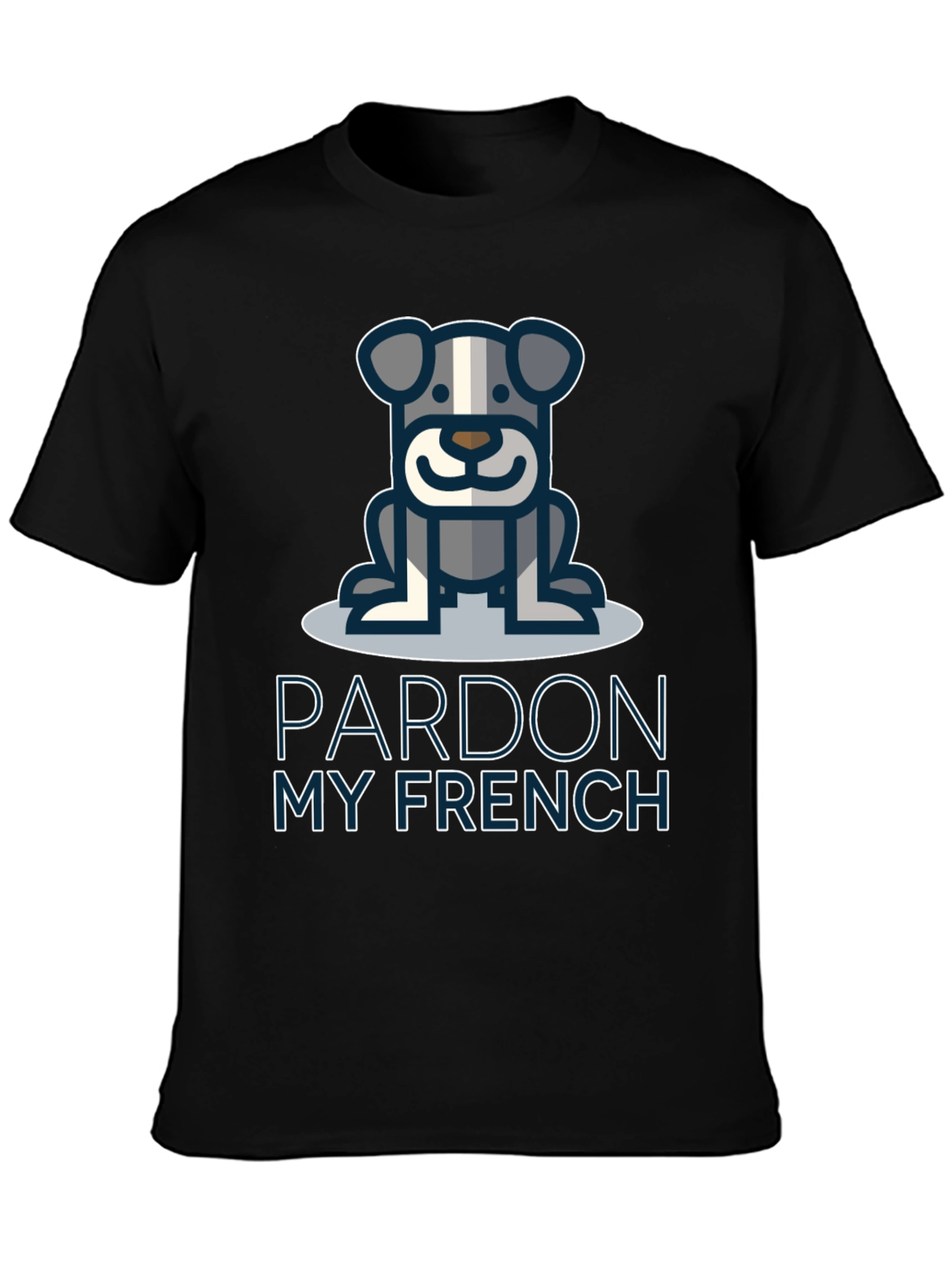 Pardon My French Bulldog Graphic T-Shirt