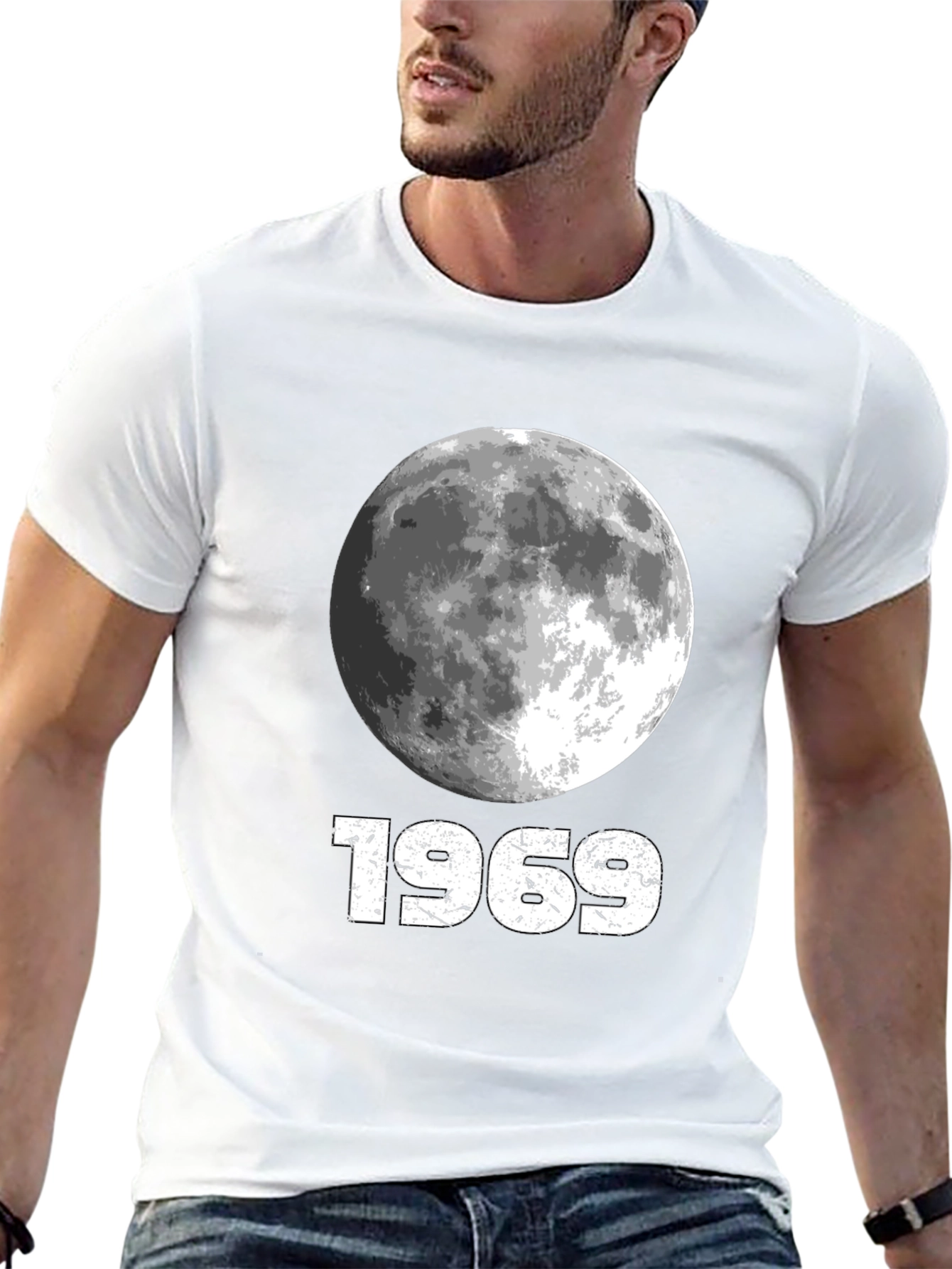 1969 Moon Landing Graphic T-Shirt