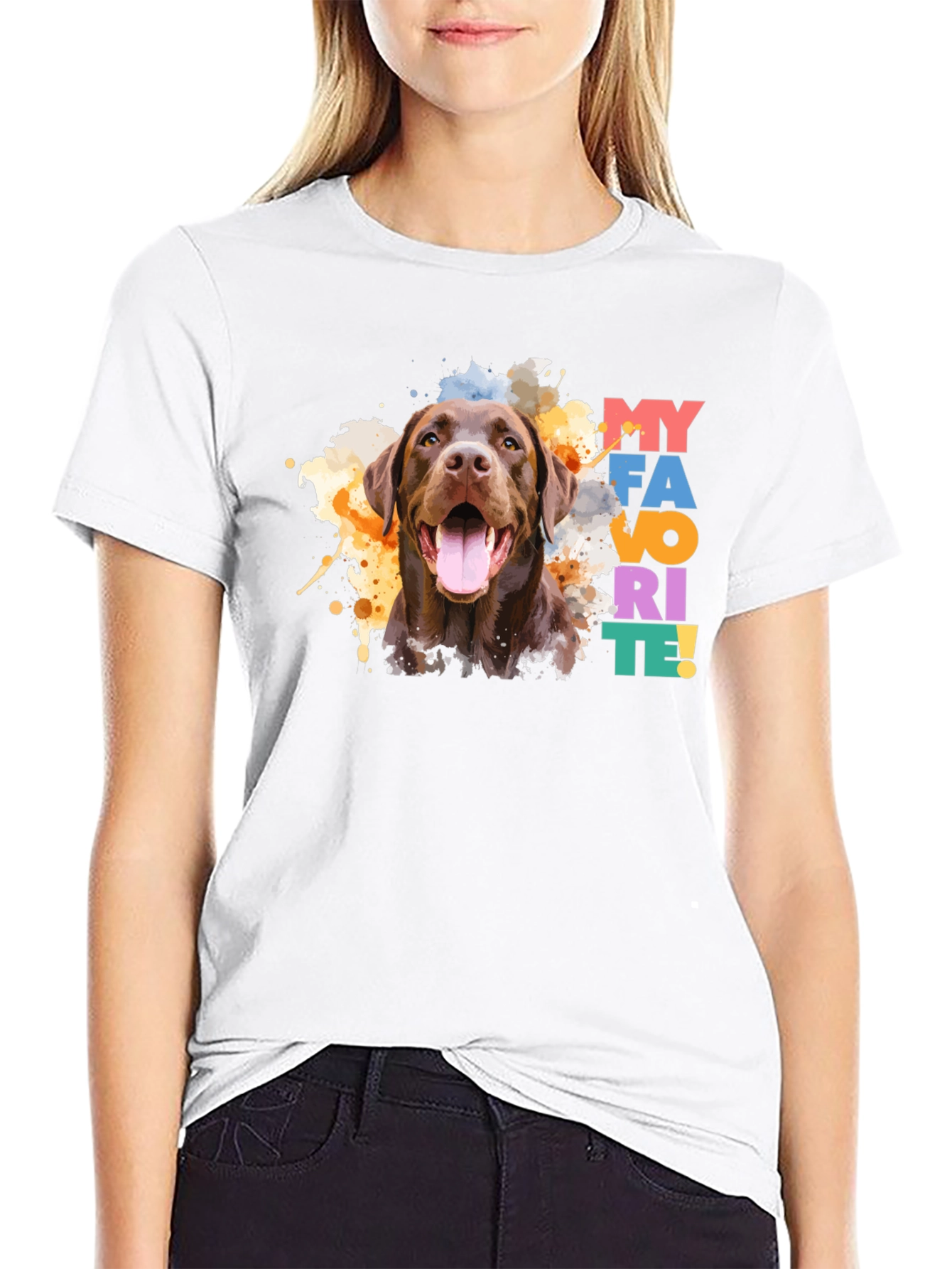 Dog Lover T-Shirt - My Favorite Labrador