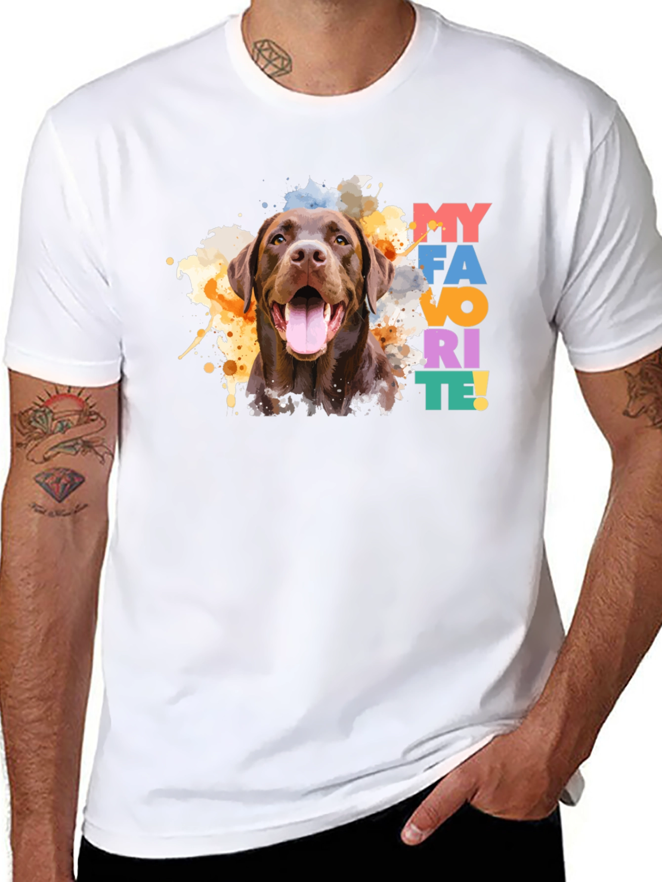Dog Lover T-Shirt - My Favorite Labrador