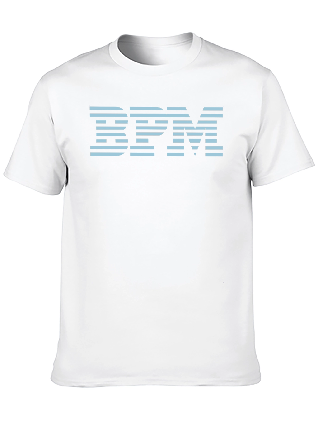 BPM Striped Graphic Tee - Cool Black T-Shirt