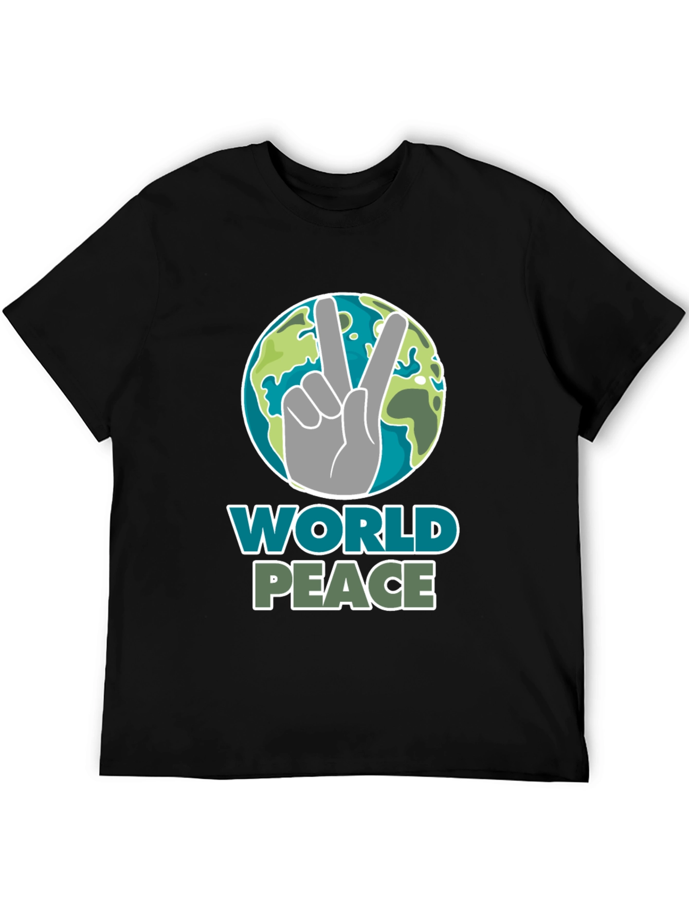 World Peace Graphic T-Shirt - Earth Day Tee