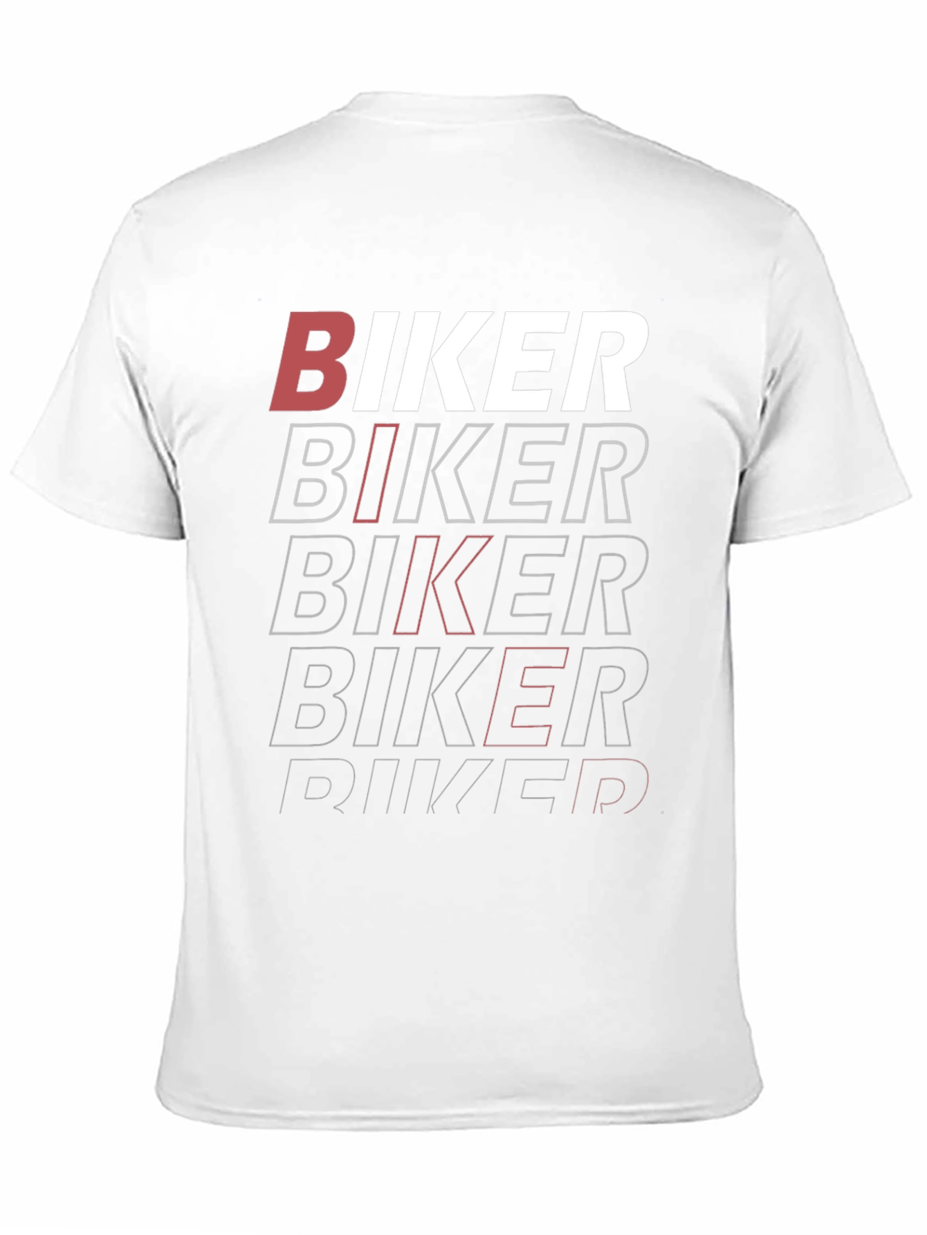 Biker Graphic Tee - Cool Rider Design
