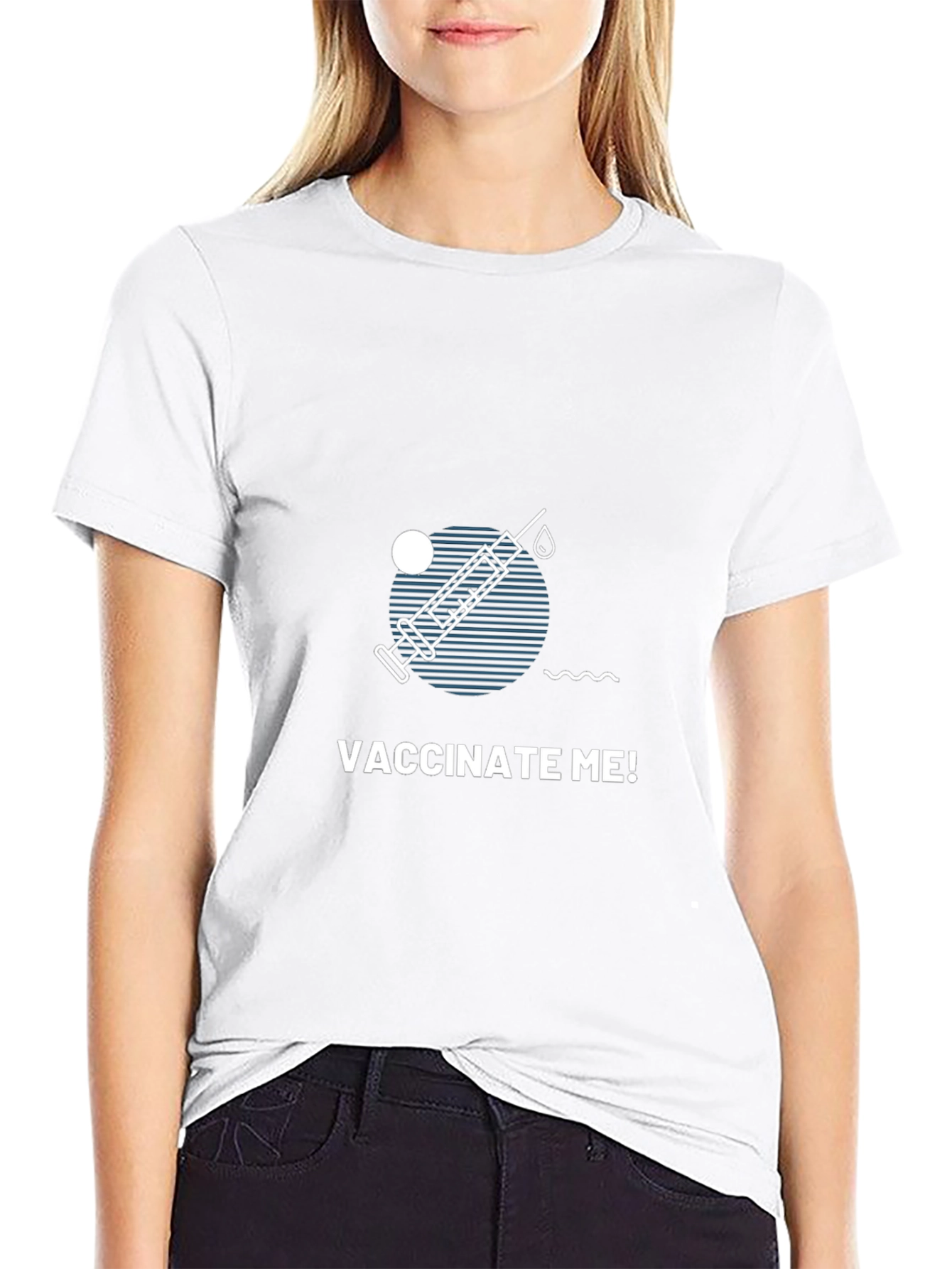 Vaccinate Me! Graphic Tee - Stylish Protection