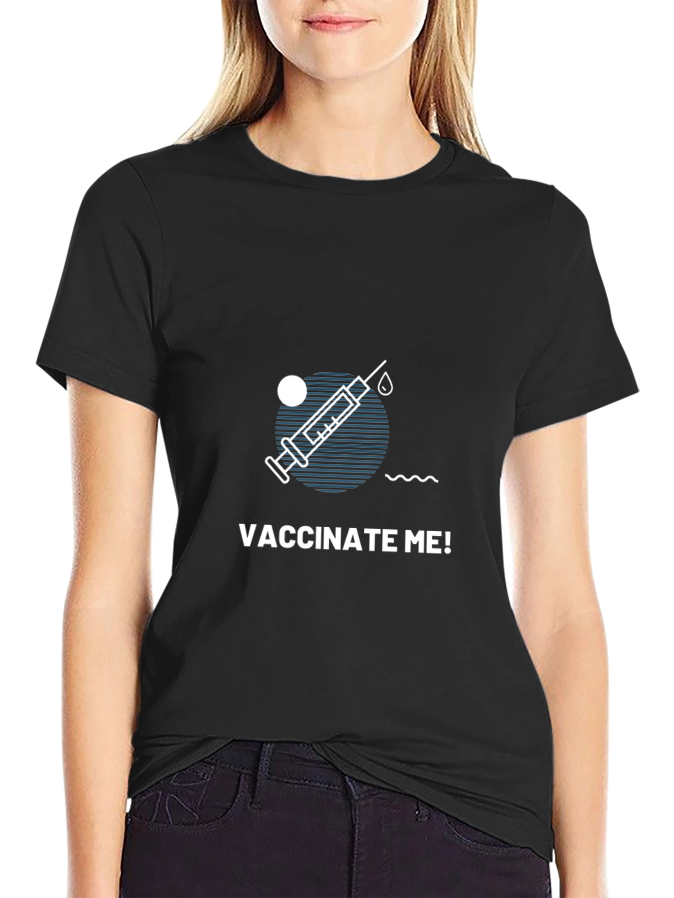 Vaccinate Me! Graphic Tee - Stylish Protection