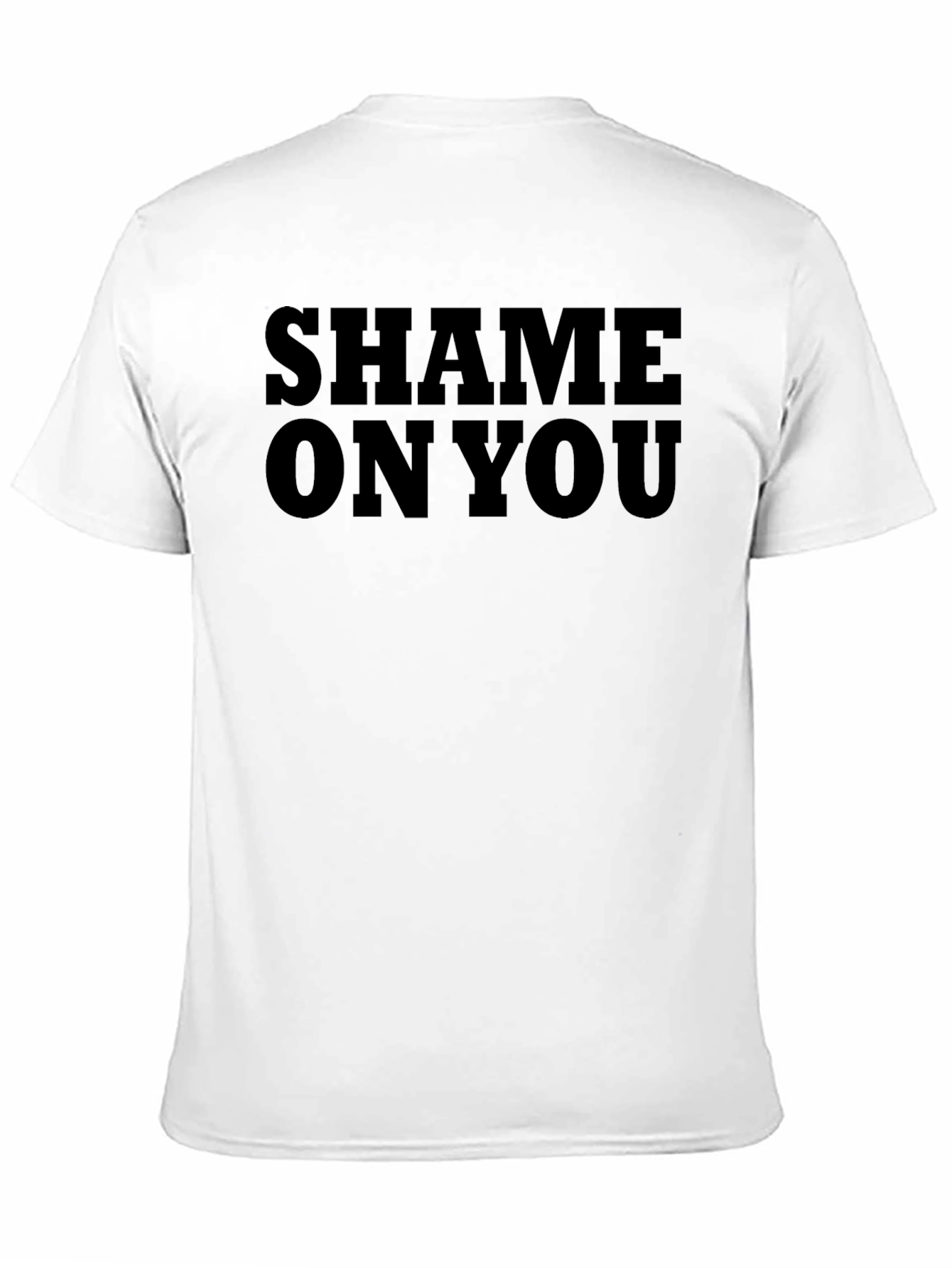 Shame On You Graphic Tee - Bold Statement T-Shirt