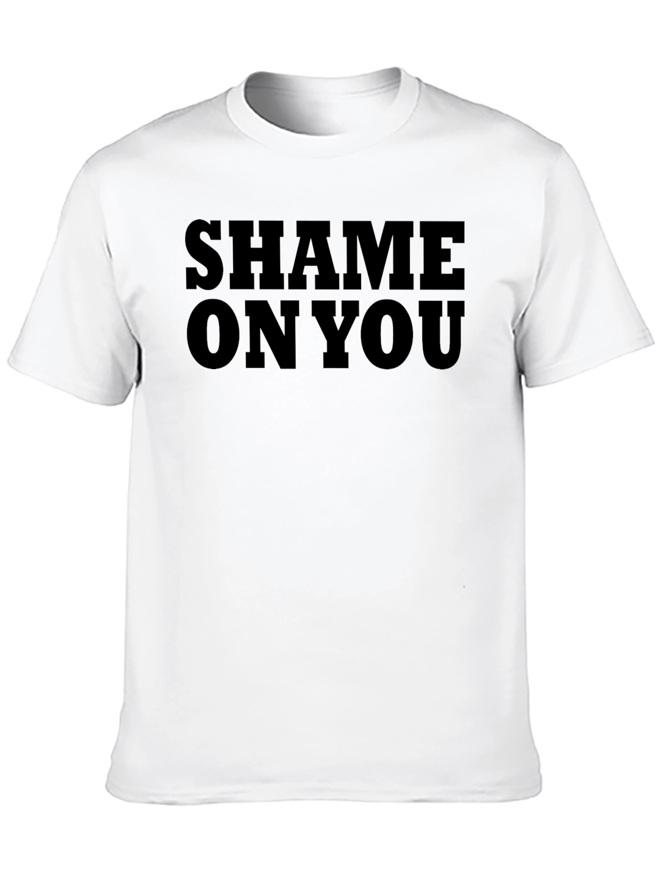 Shame On You Graphic Tee - Bold Statement T-Shirt