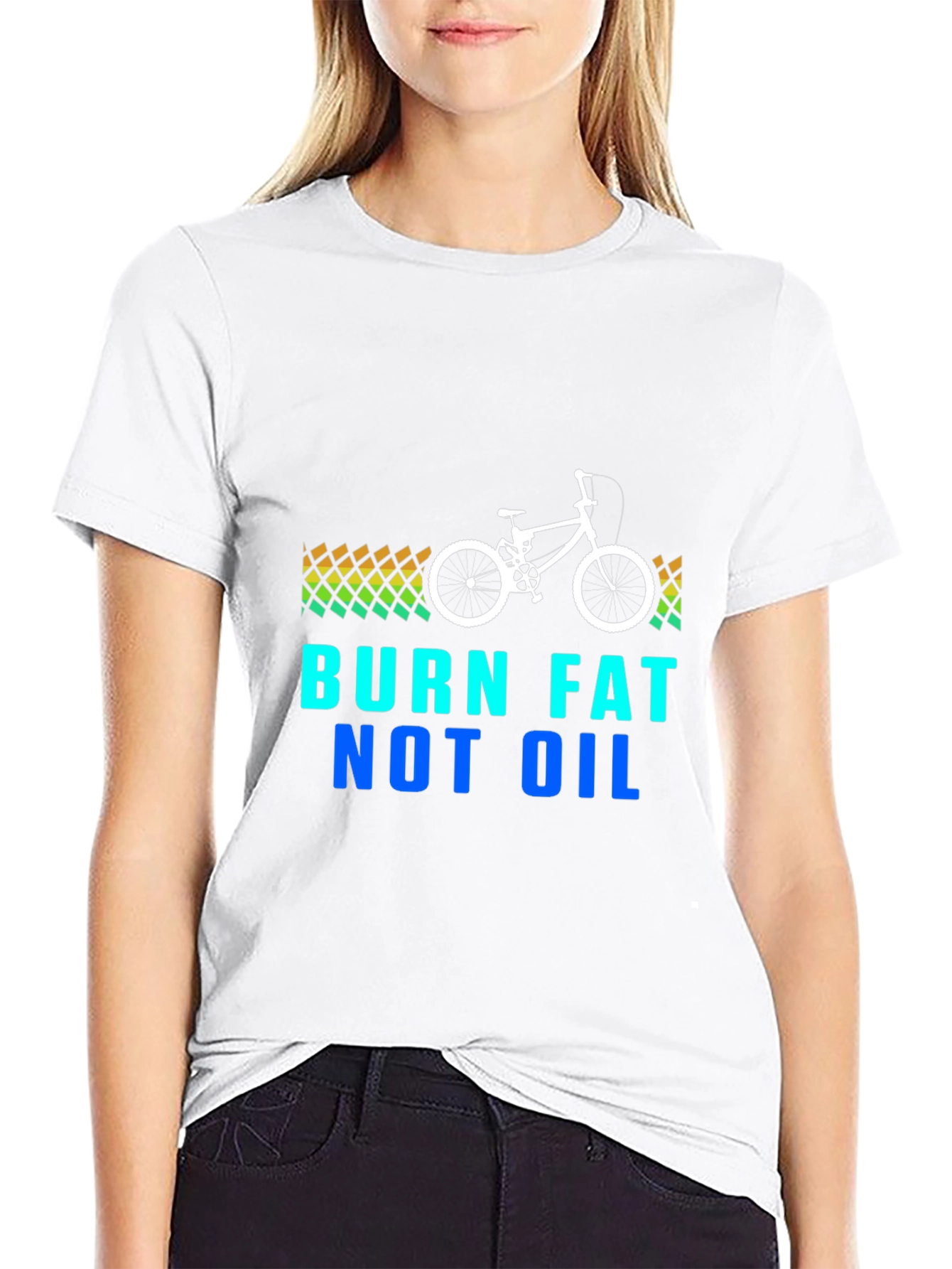 Burn Fat Not Oil - Graphic Tee