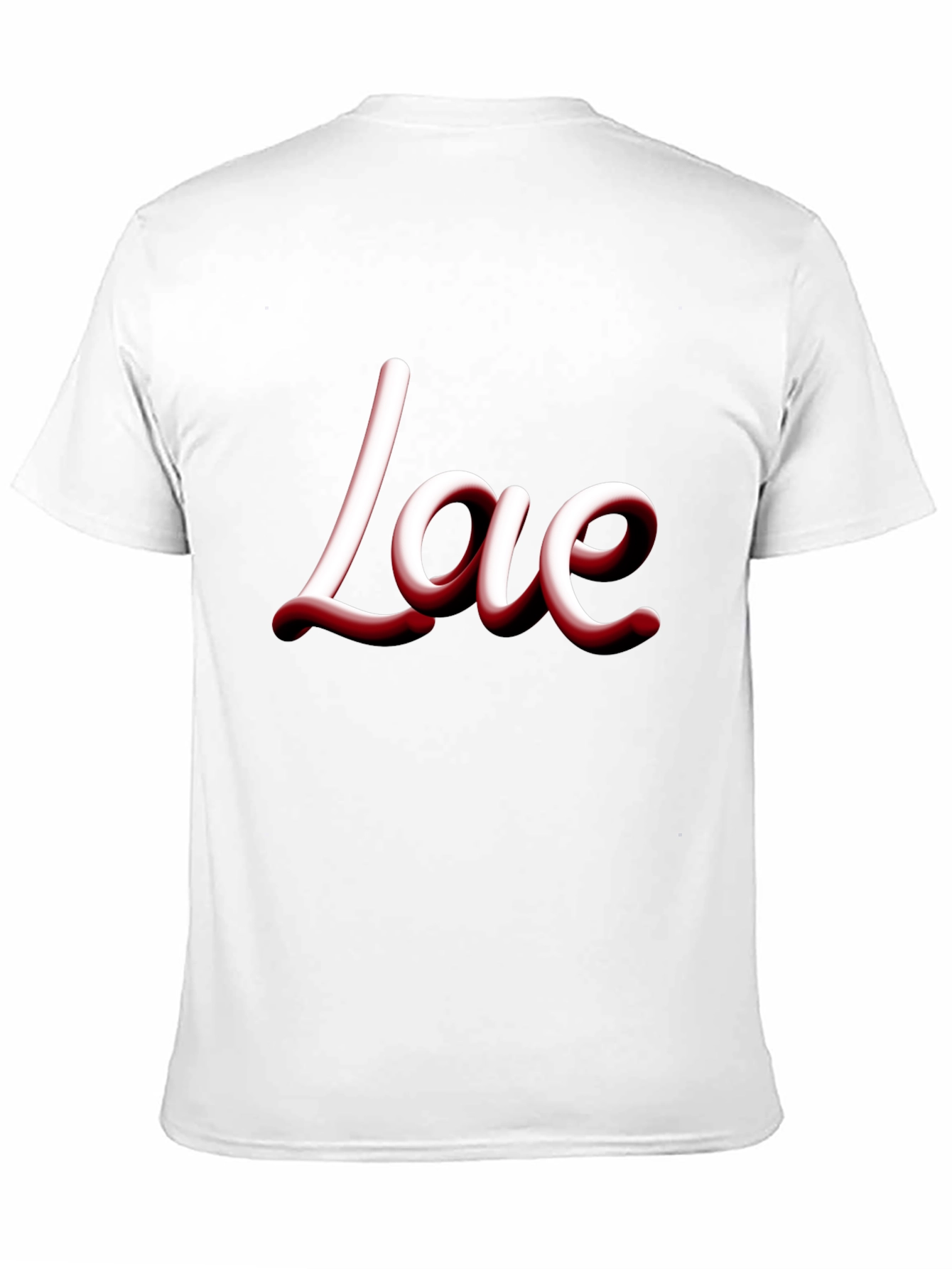 Love Graphic Print T-Shirt - Casual Wear