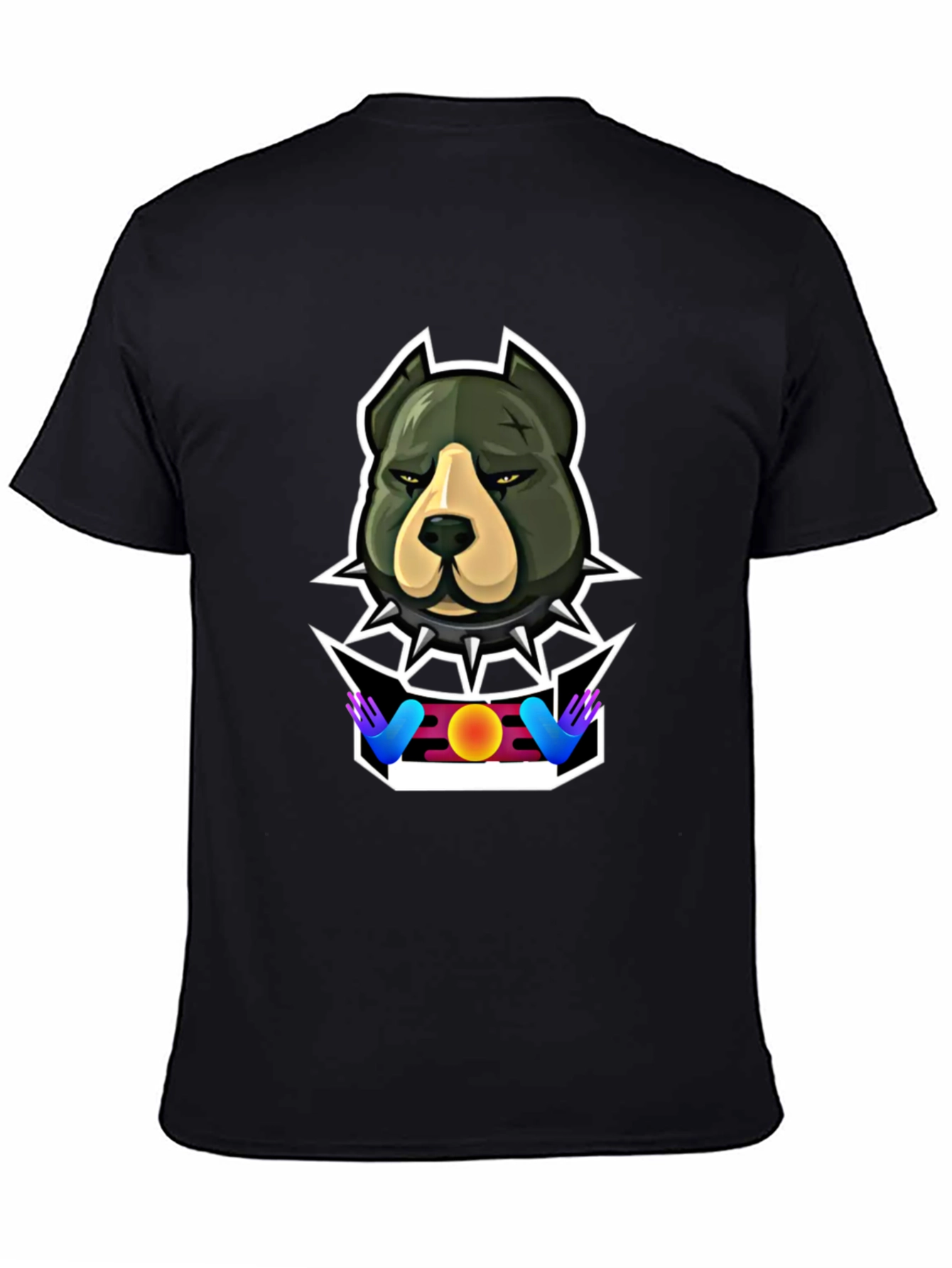 Mens Pitbull Graphic Print Tee