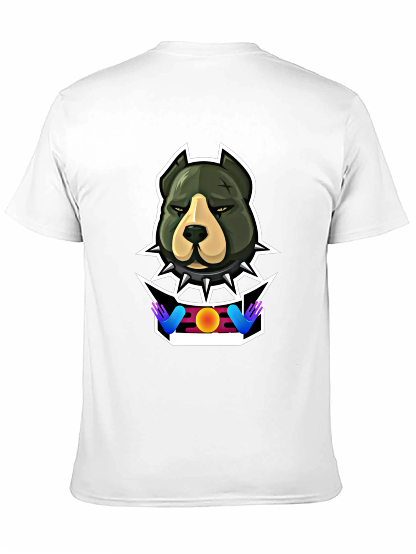Mens Pitbull Graphic Print Tee
