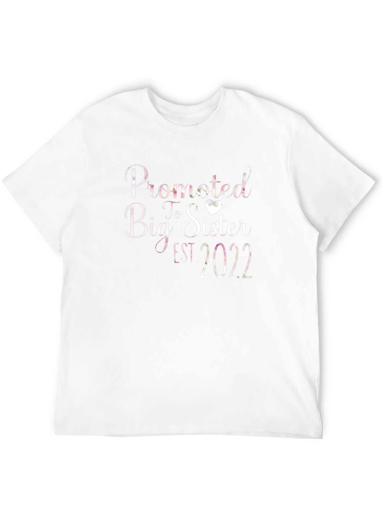 Promoted to Big Sister Est. 2022 Graphic Tee