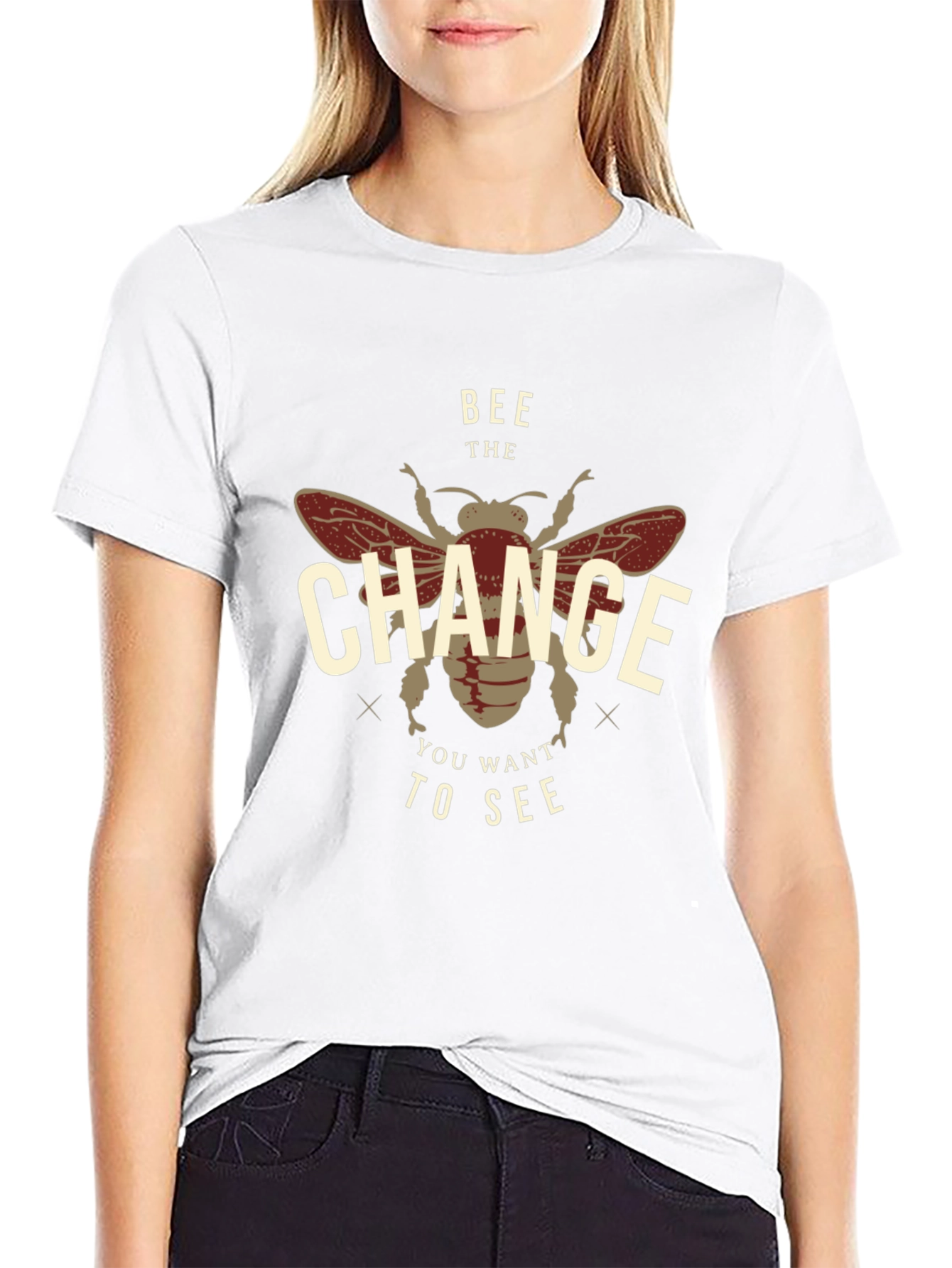 Bee the Change Graphic T-Shirt