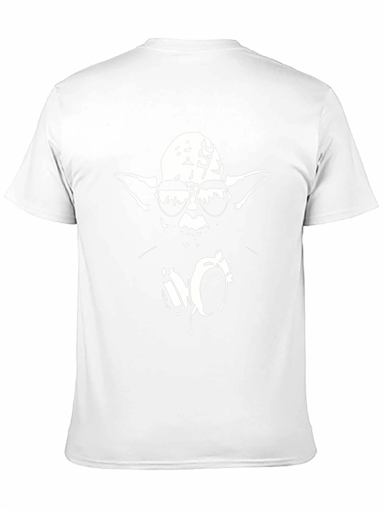DJ Yoda Black T-Shirt with Headphones and Sunglasses