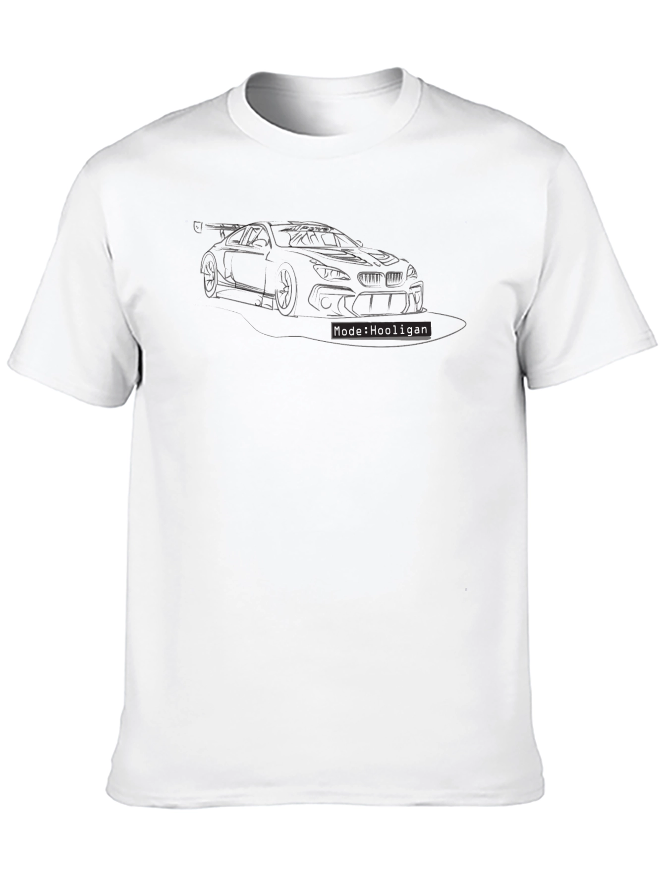 Mode:Hooligan Black Graphic Tee