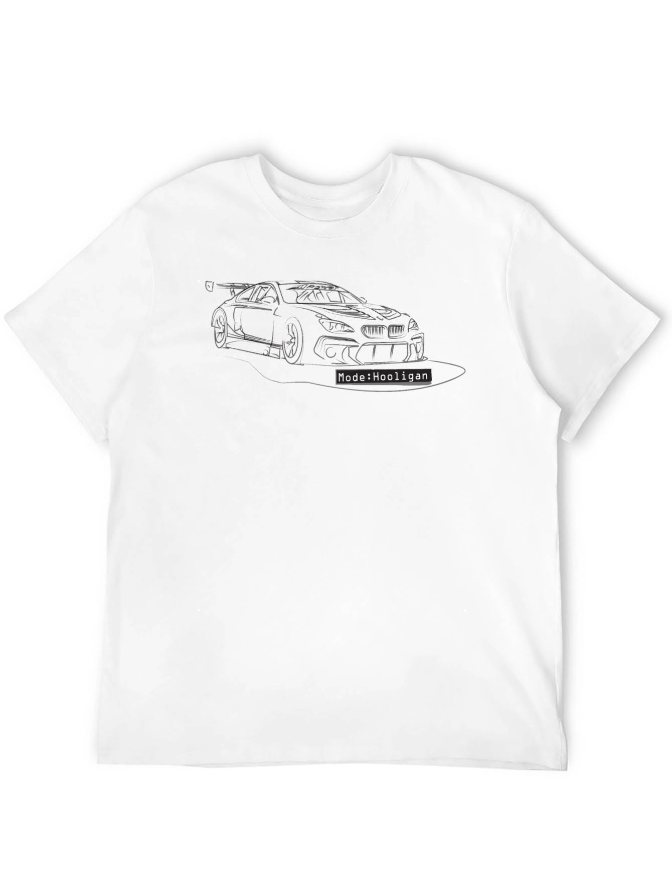 Mode:Hooligan Black Graphic Tee