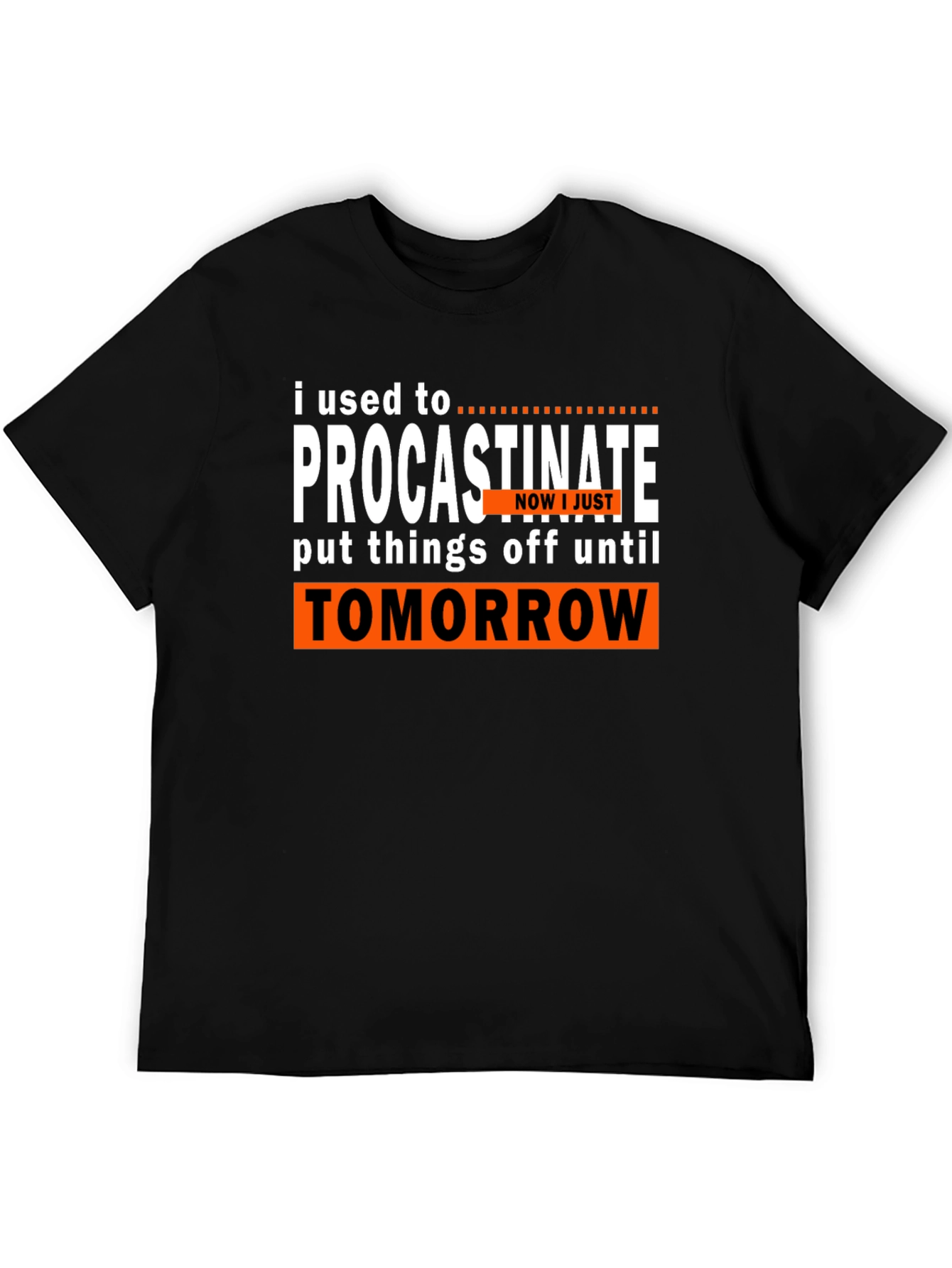 Procrastinate Funny Slogan T-Shirt