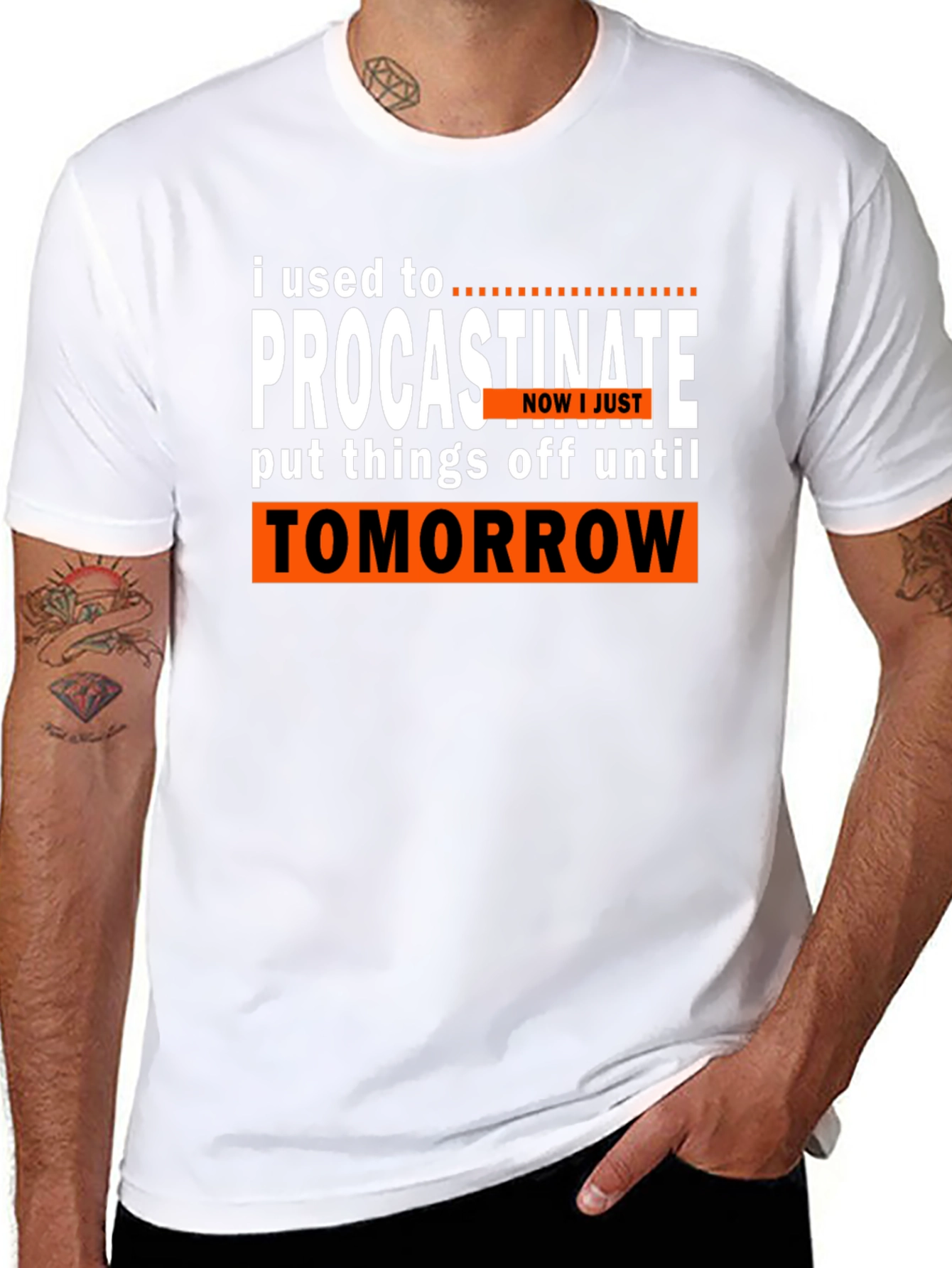 Procrastinate Funny Slogan T-Shirt