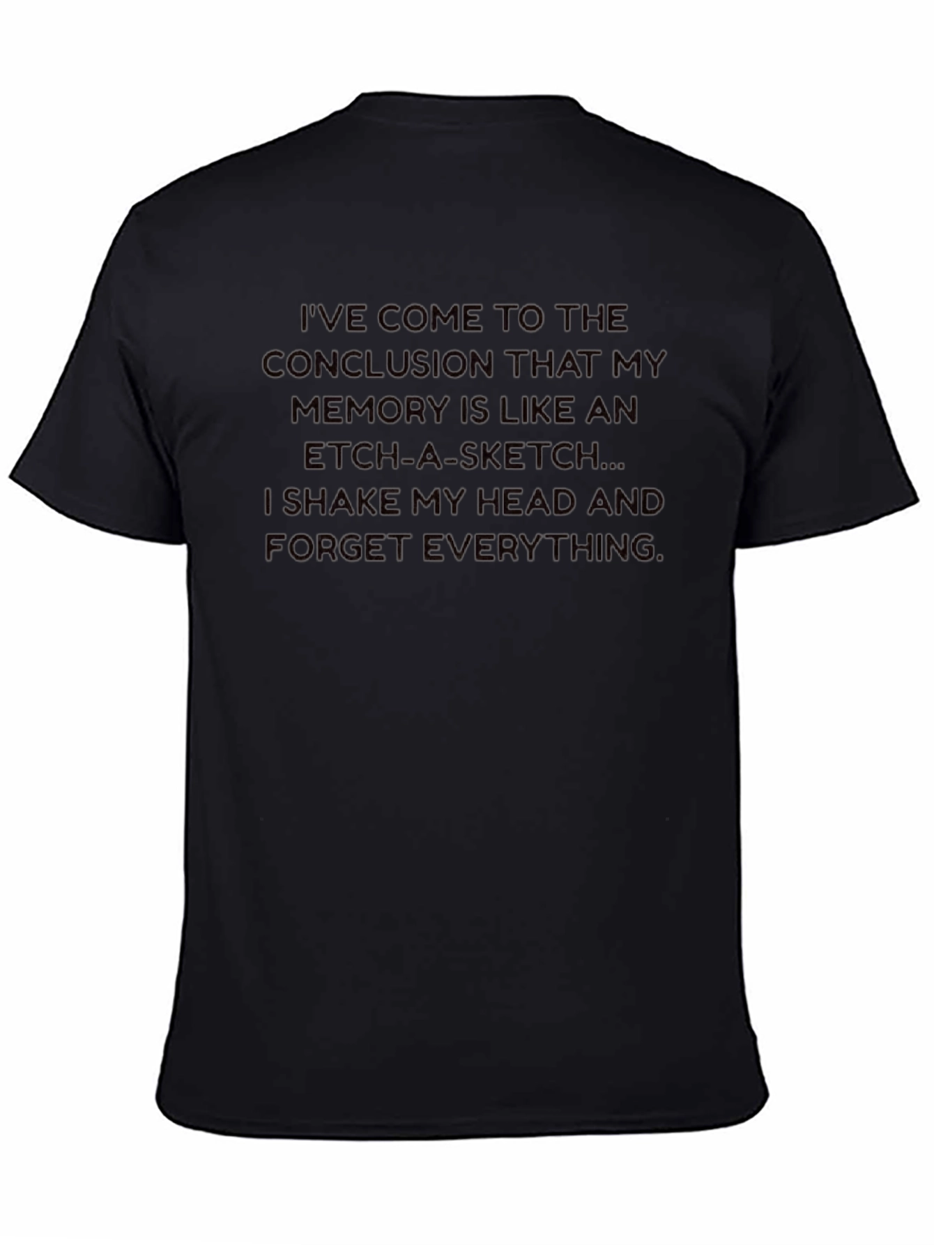Etch-A-Sketch Memory Graphic Tee - Funny Novelty Shirt