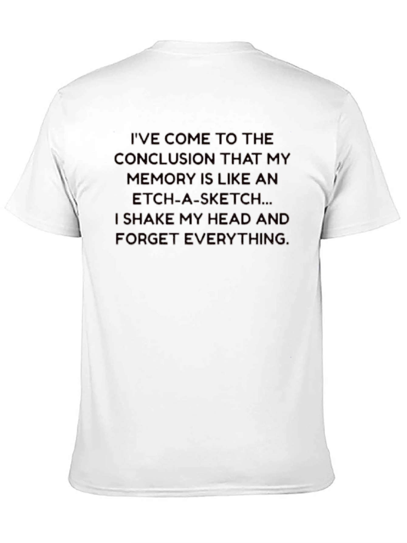 Etch-A-Sketch Memory Graphic Tee - Funny Novelty Shirt