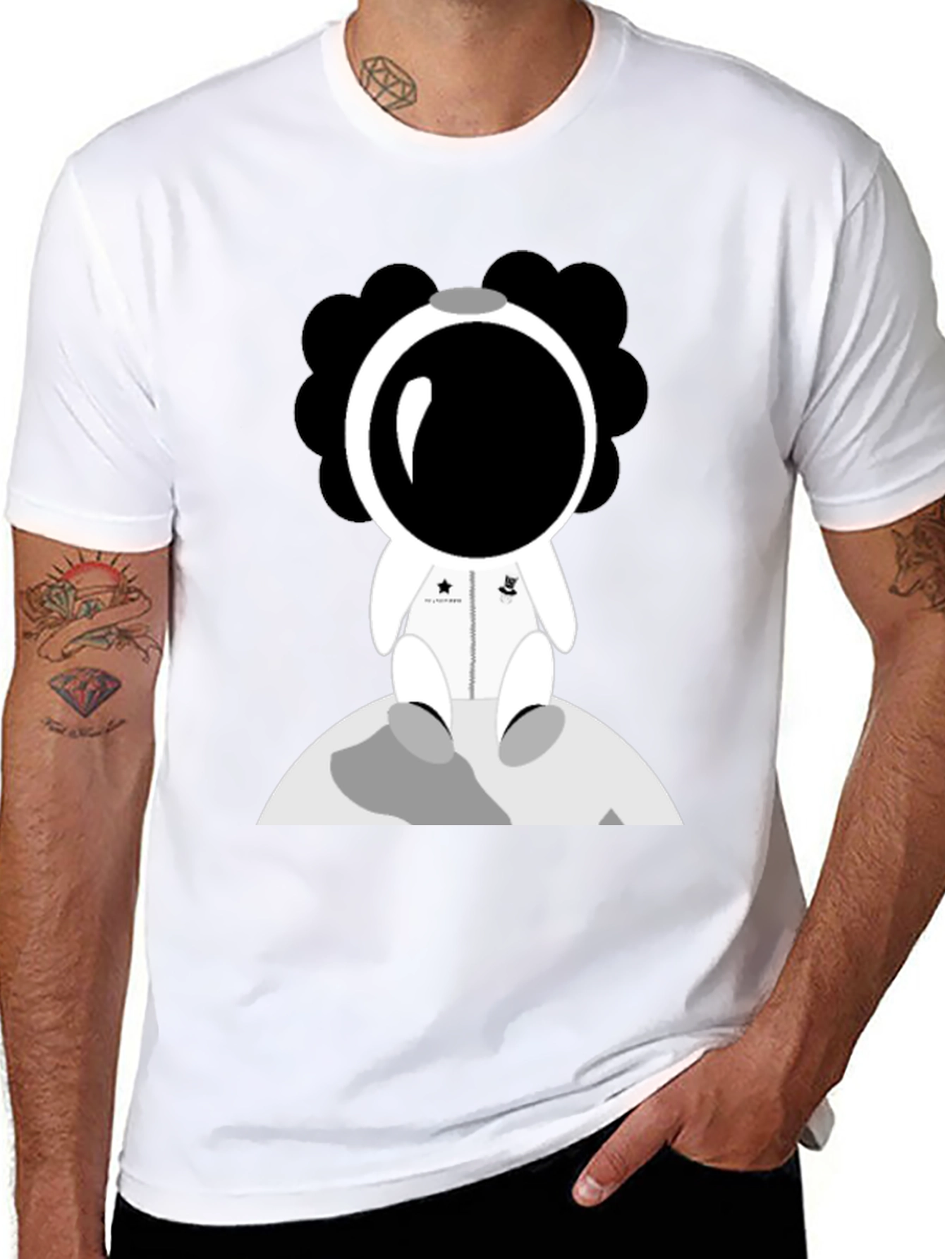 Astronaut Graphic T-Shirt - Space Adventure Tee