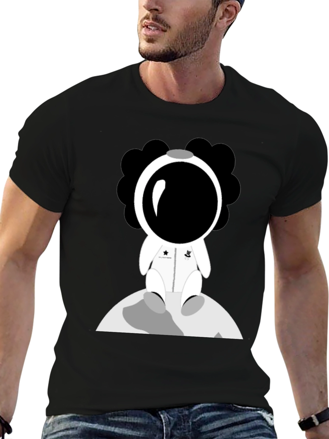 Astronaut Graphic T-Shirt - Space Adventure Tee