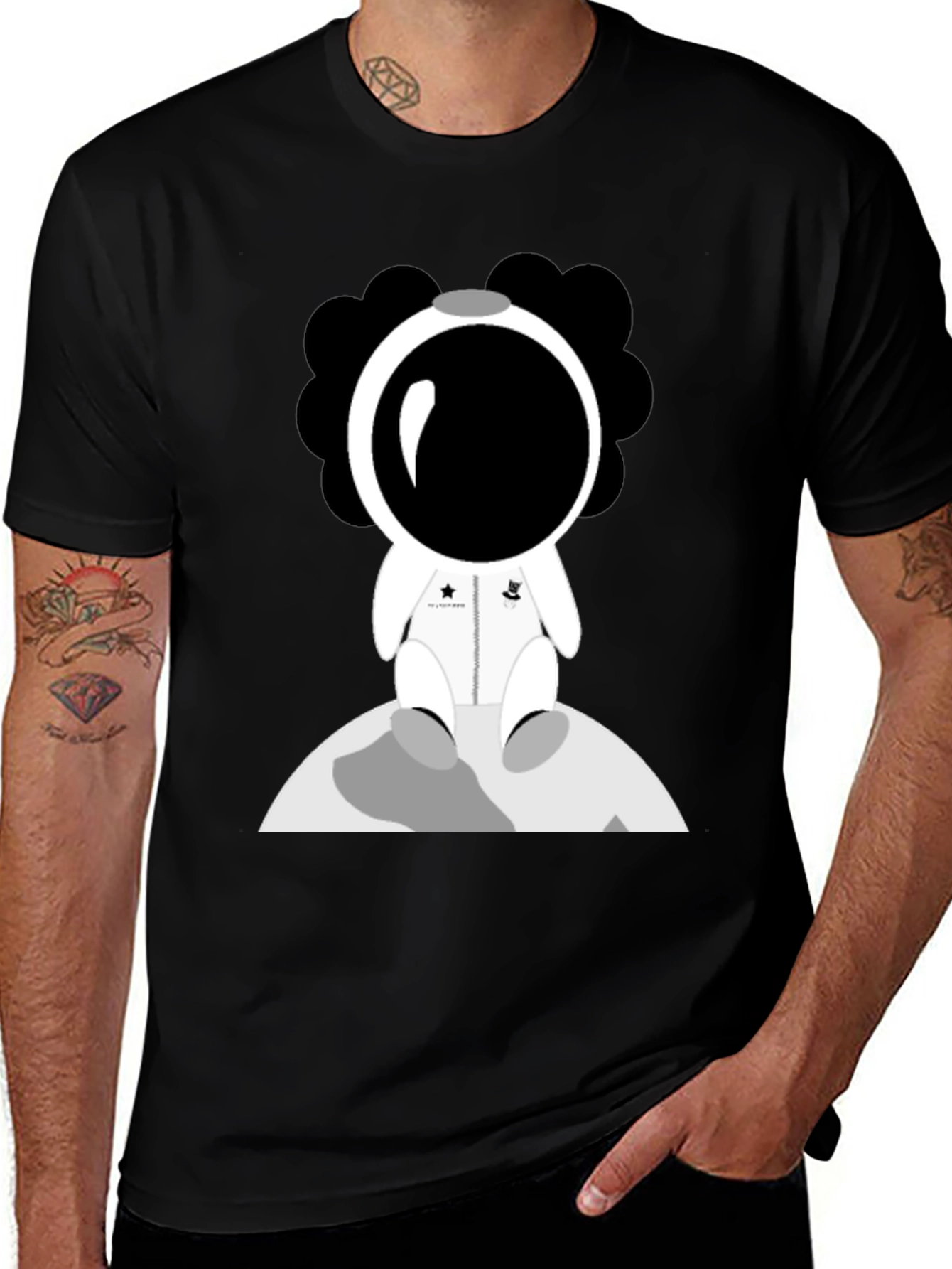 Astronaut Graphic T-Shirt - Space Adventure Tee