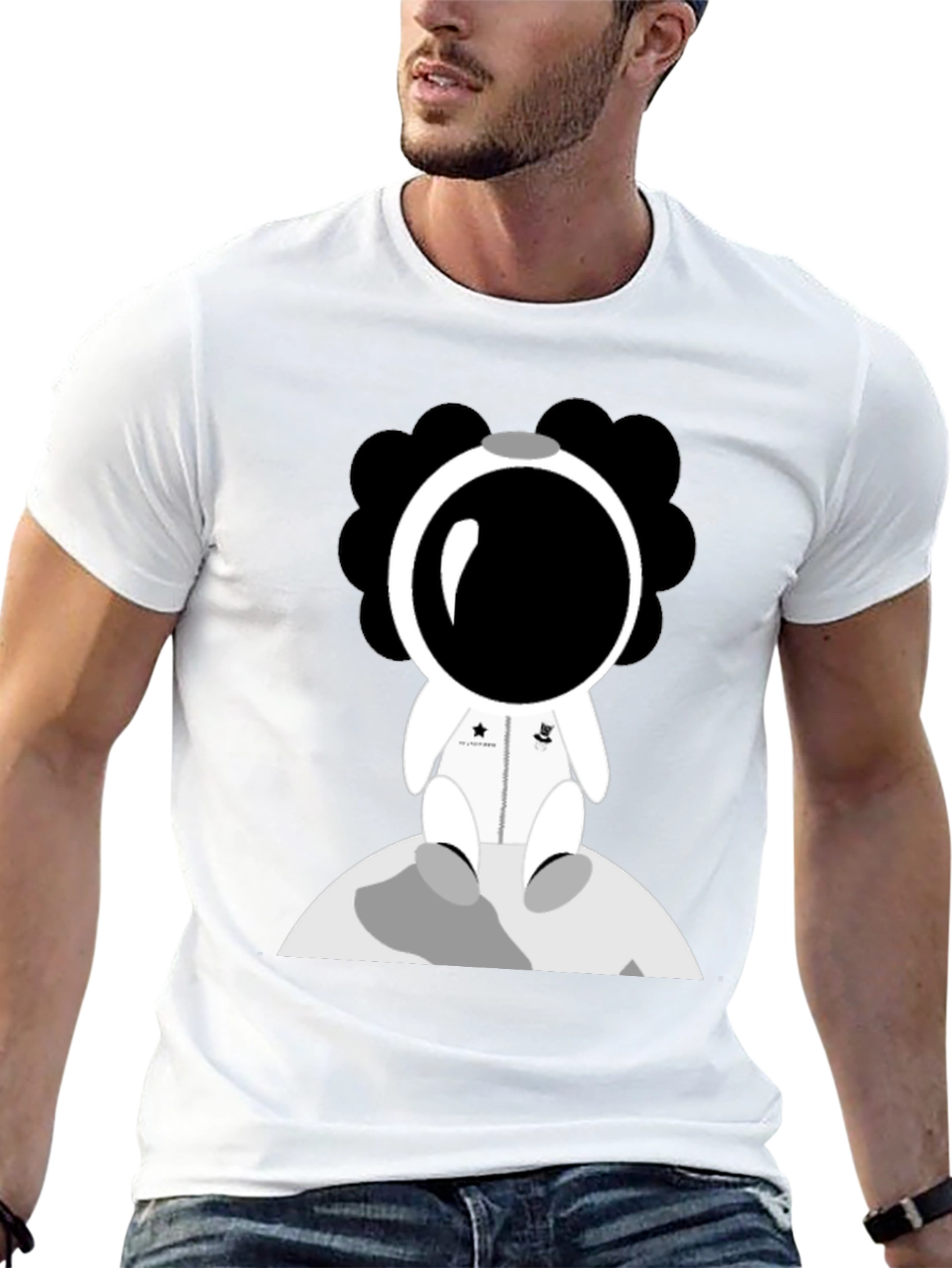 Astronaut Graphic T-Shirt - Space Adventure Tee