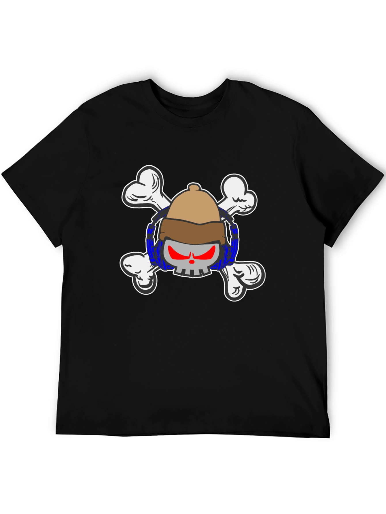 Skull & Crossbones T-Shirt - Pirate Design