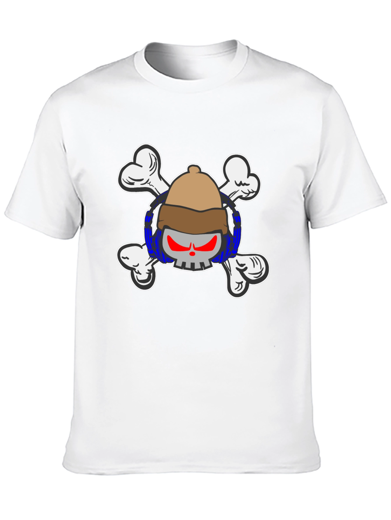 Skull & Crossbones T-Shirt - Pirate Design